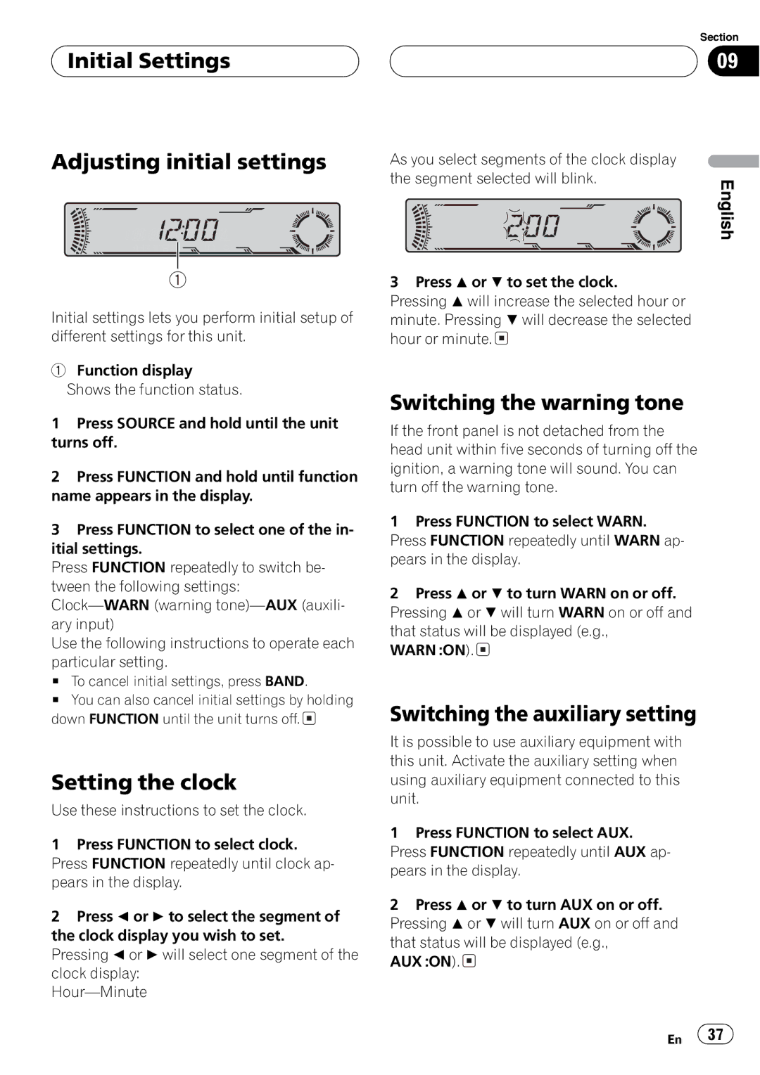 Pioneer DEH-P4700MP operation manual 