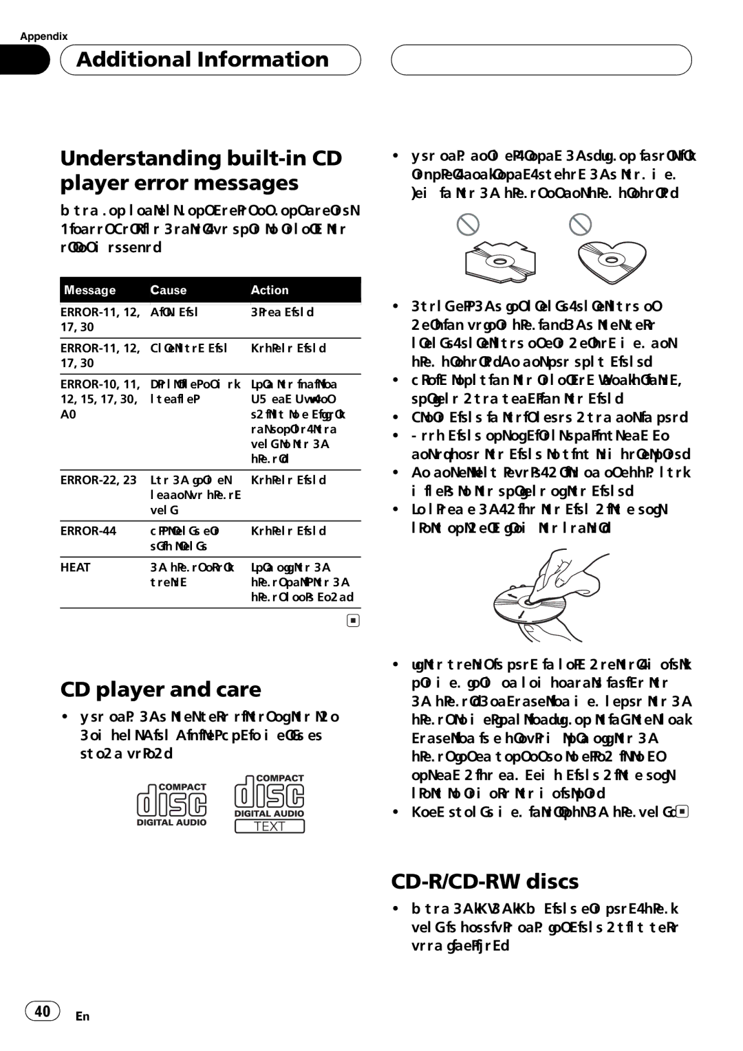 Pioneer DEH-P4700MP operation manual 