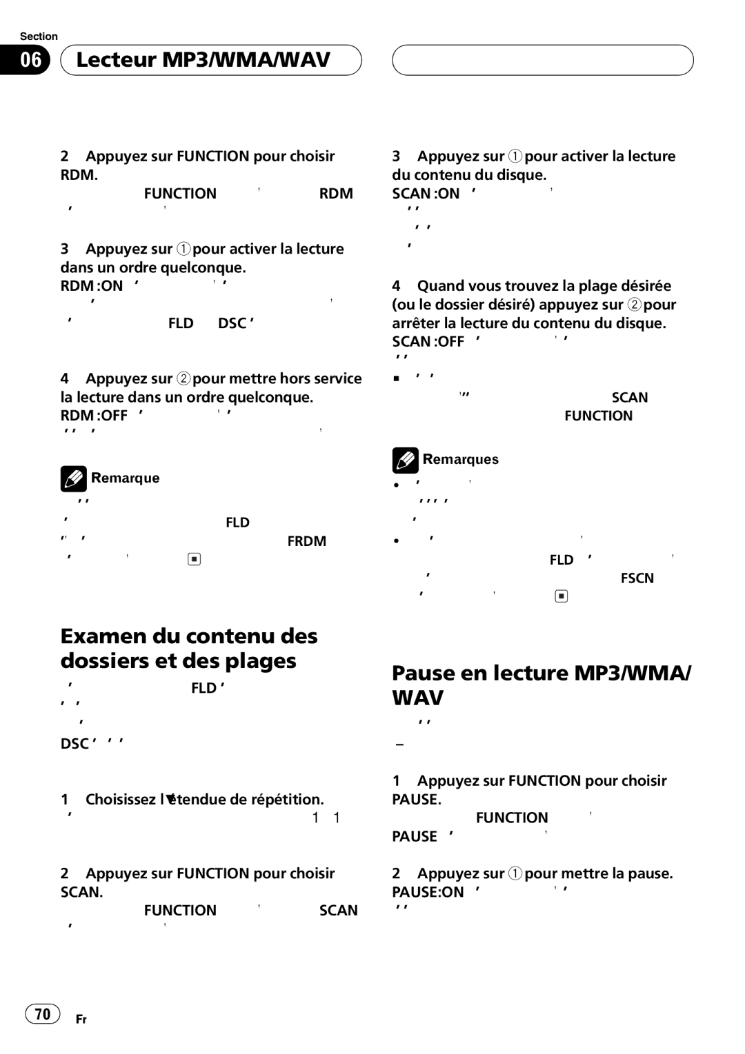 Pioneer DEH-P4700MP operation manual 