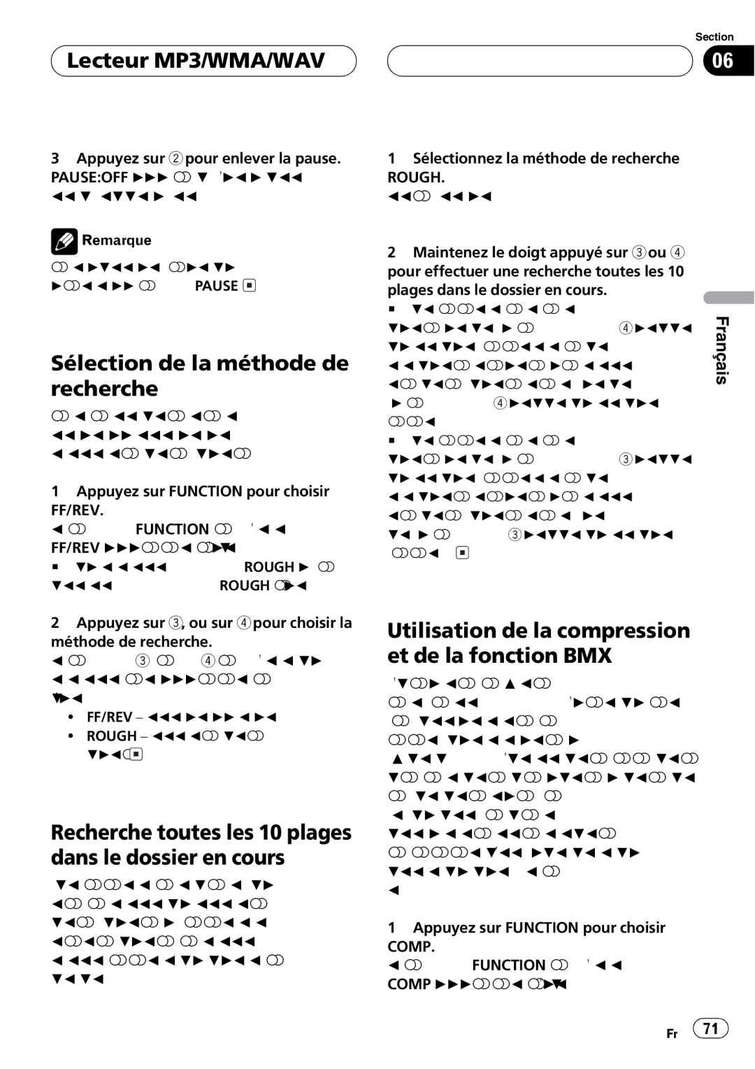 Pioneer DEH-P4700MP operation manual 