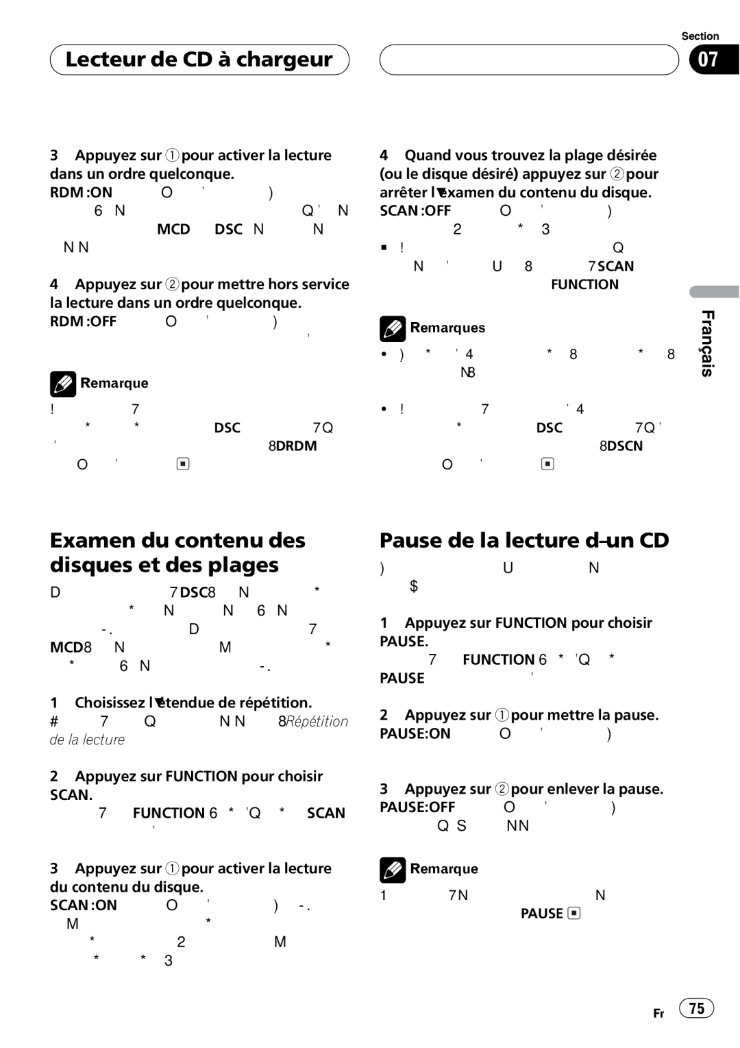 Pioneer DEH-P4700MP operation manual 