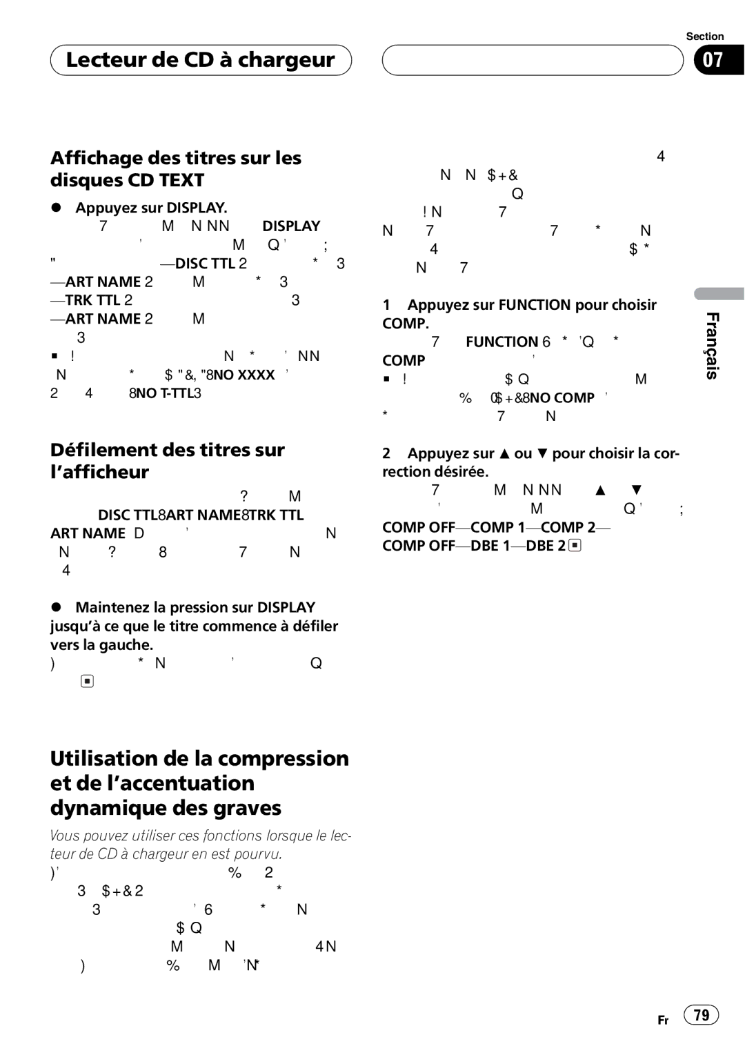 Pioneer DEH-P4700MP operation manual 