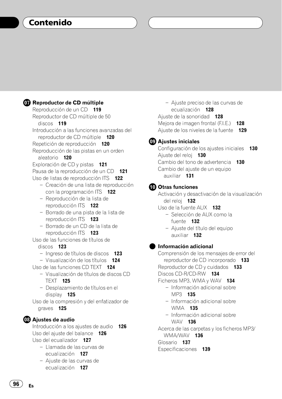 Pioneer DEH-P4700MP operation manual + + 