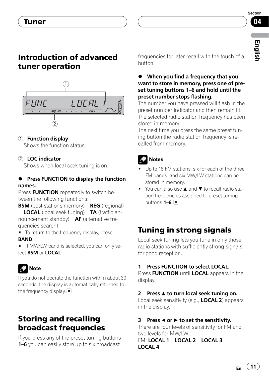 Pioneer DEH-P4800MP operation manual 