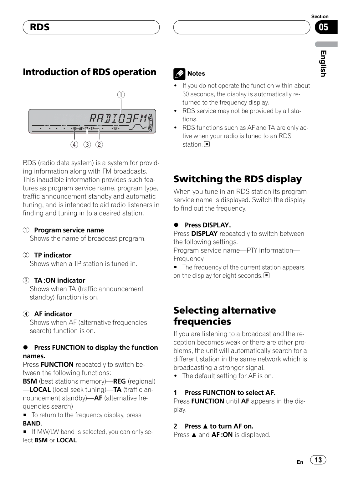 Pioneer DEH-P4800MP operation manual 