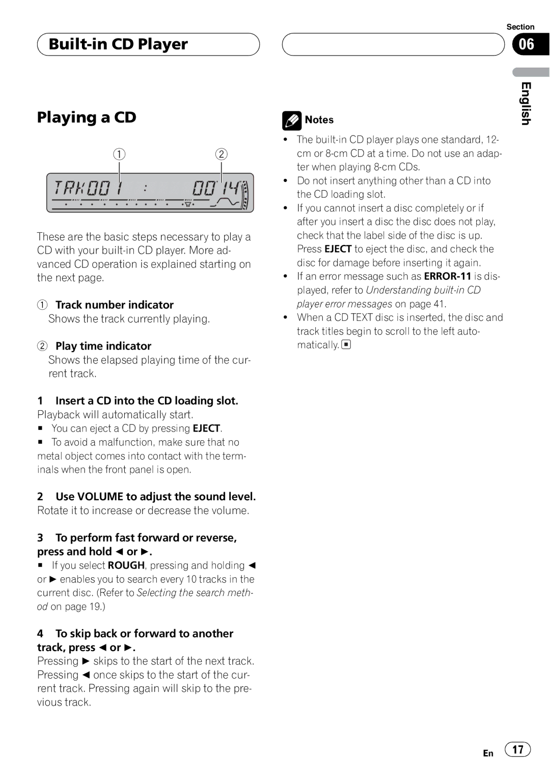 Pioneer DEH-P4800MP operation manual 