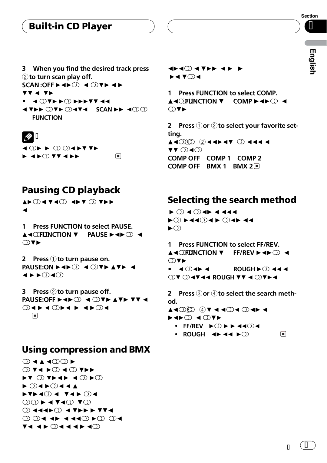 Pioneer DEH-P4800MP operation manual 