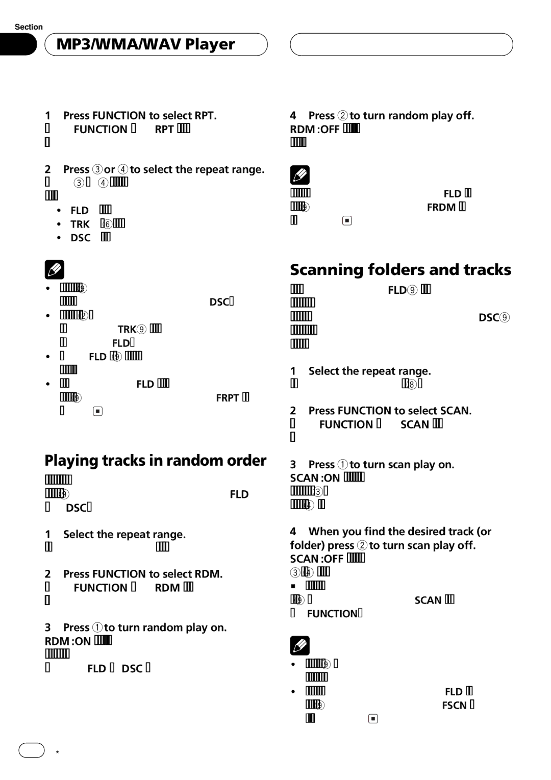 Pioneer DEH-P4800MP operation manual 