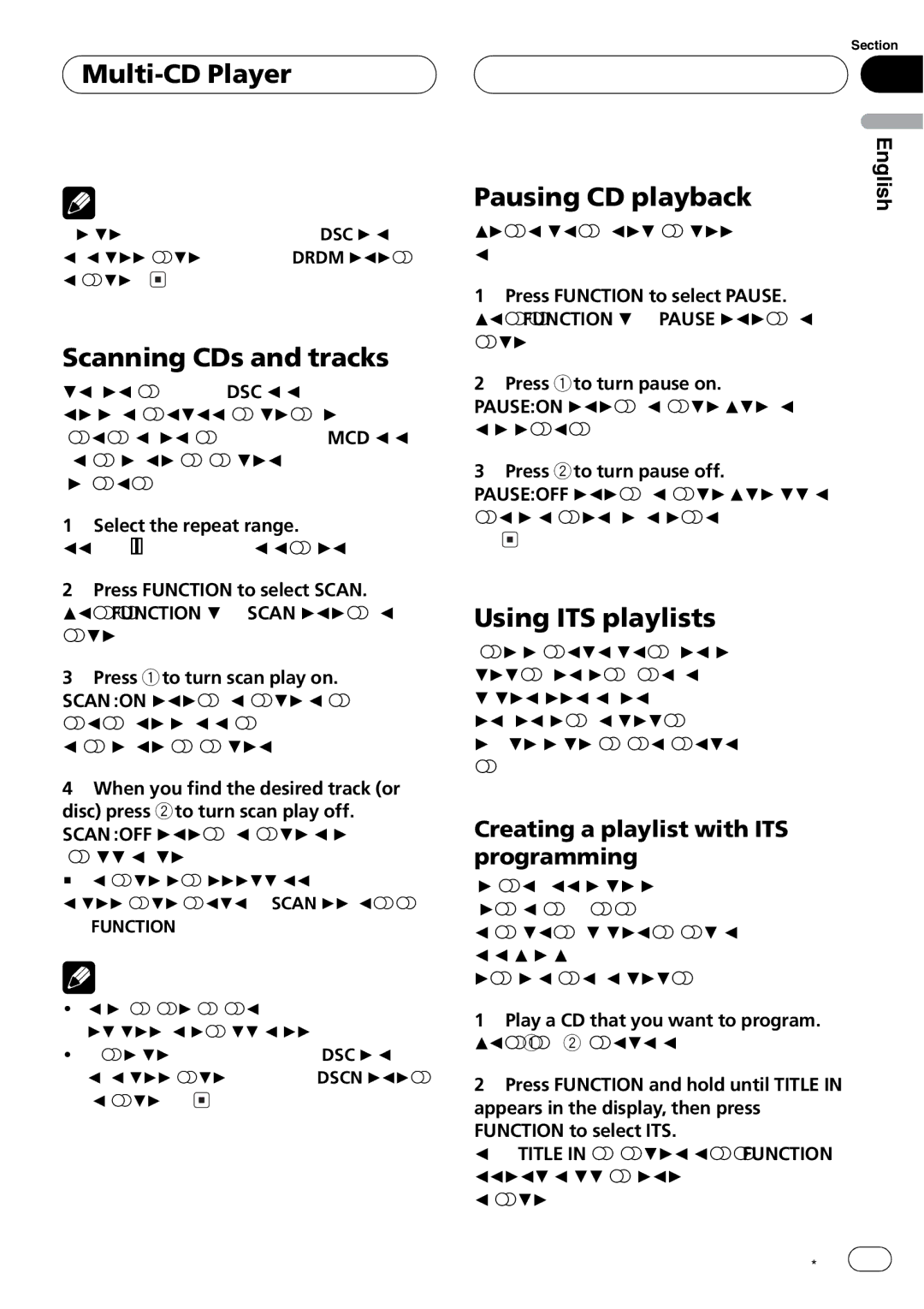 Pioneer DEH-P4800MP operation manual 