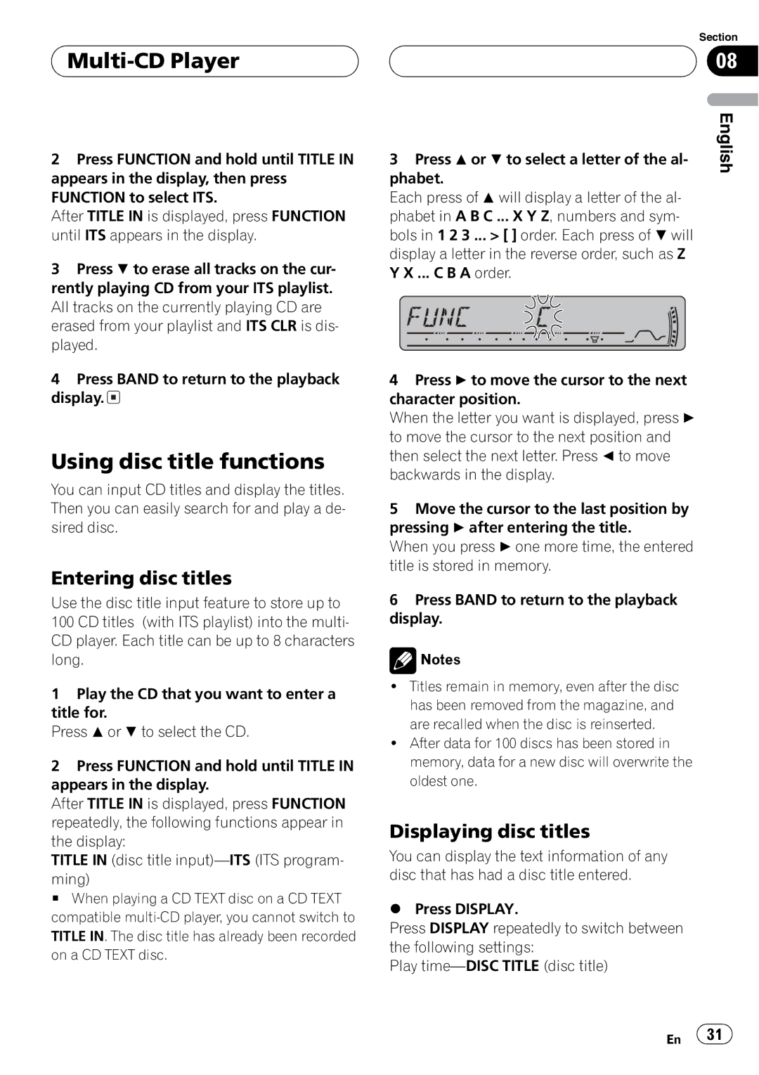 Pioneer DEH-P4800MP operation manual 