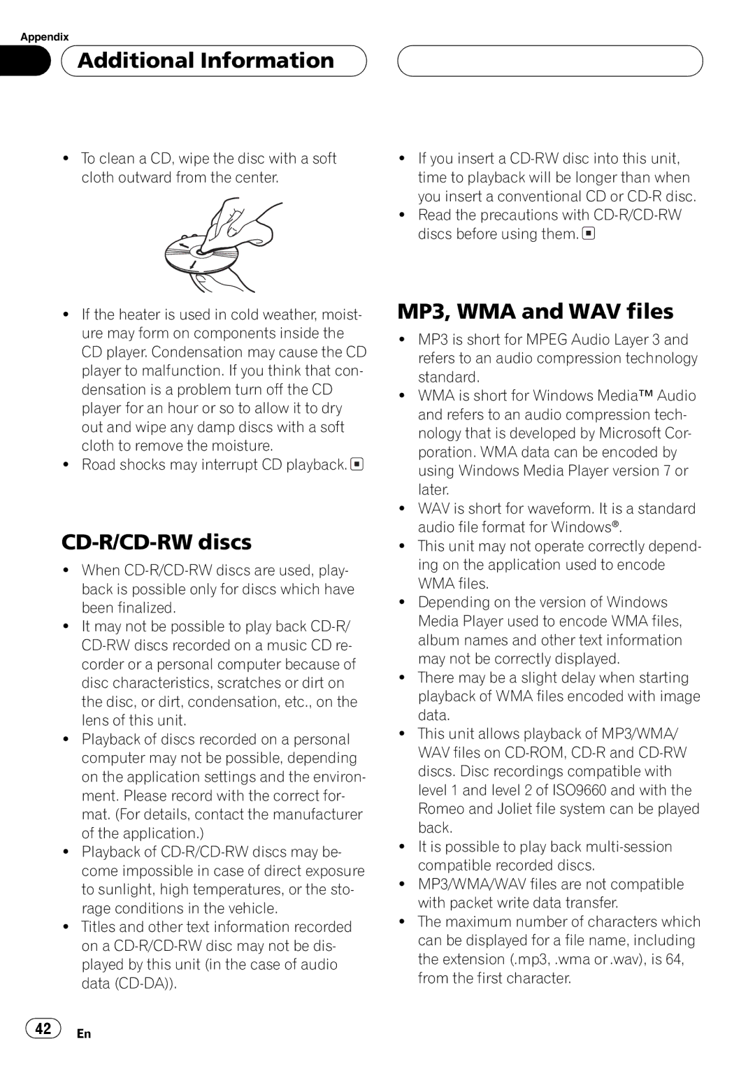 Pioneer DEH-P4800MP operation manual 