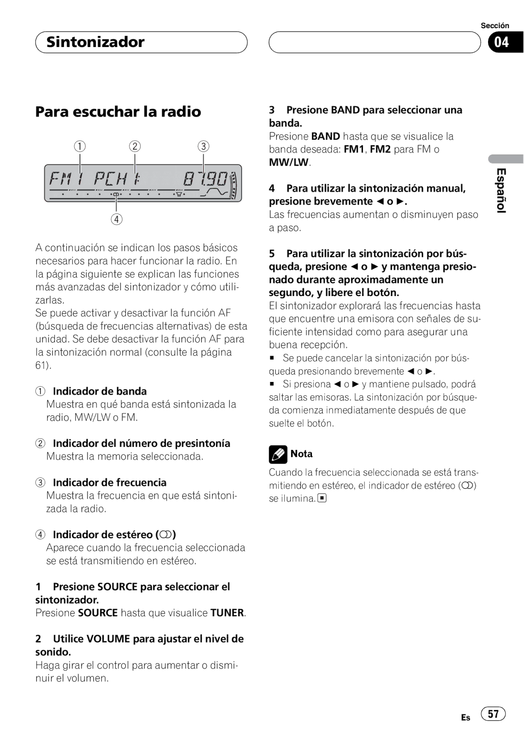 Pioneer DEH-P4800MP operation manual 