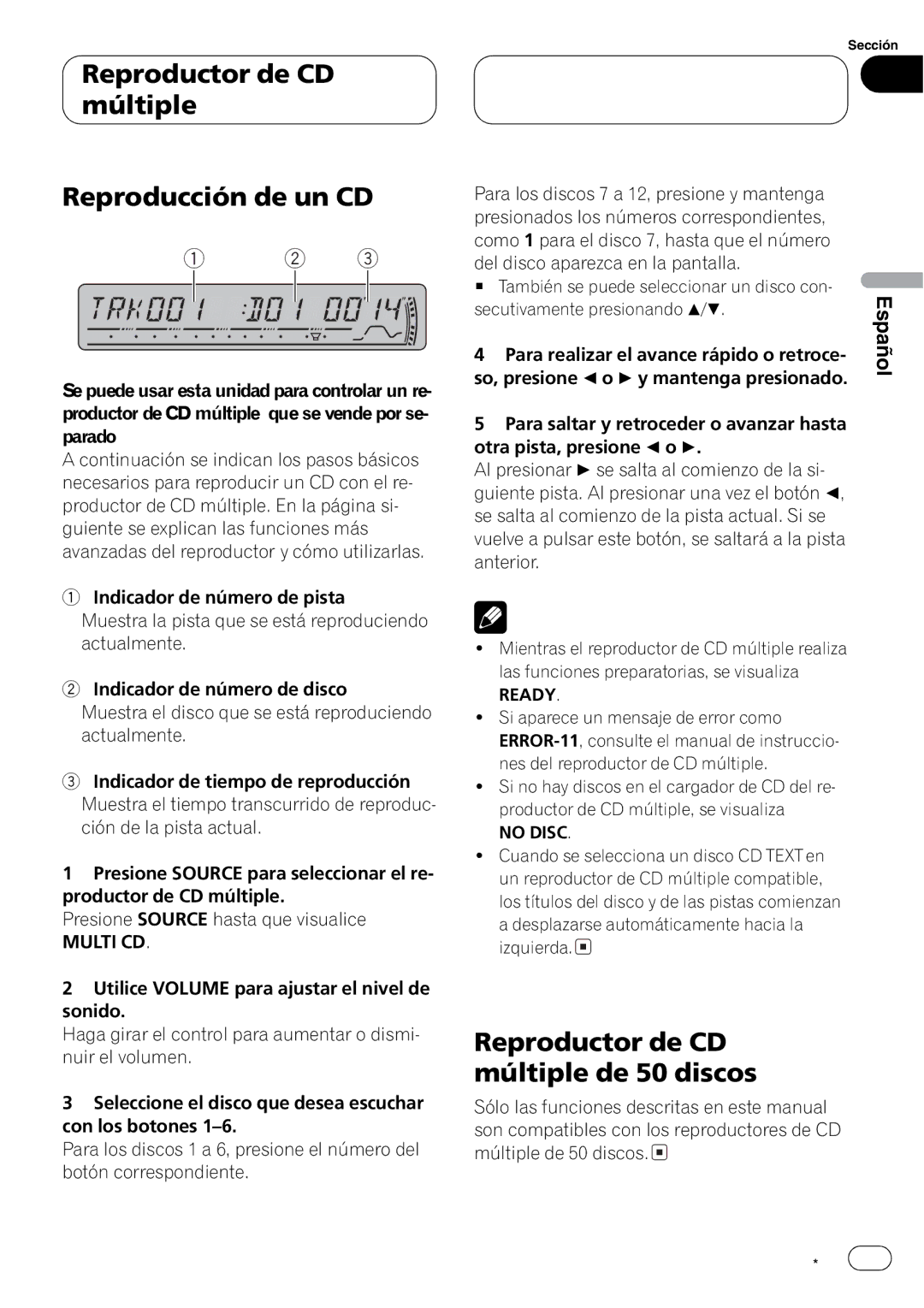 Pioneer DEH-P4800MP operation manual 