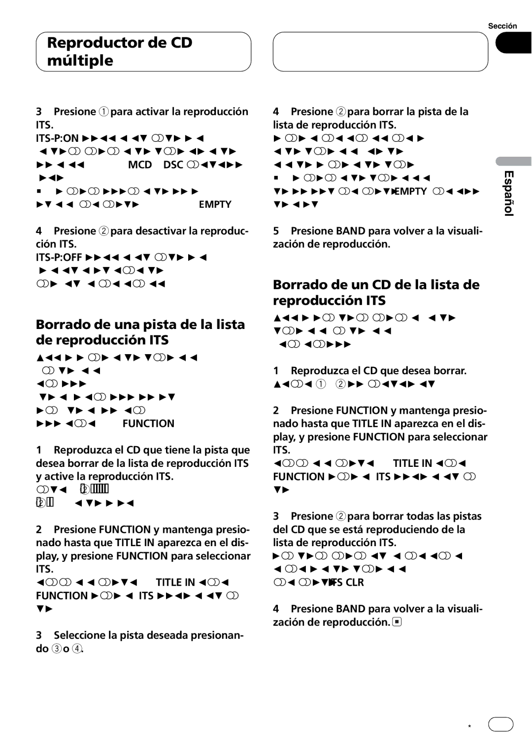 Pioneer DEH-P4800MP operation manual + + + + % 