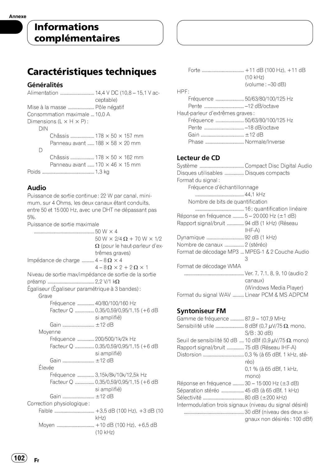 Pioneer DEH-P4800MP operation manual 