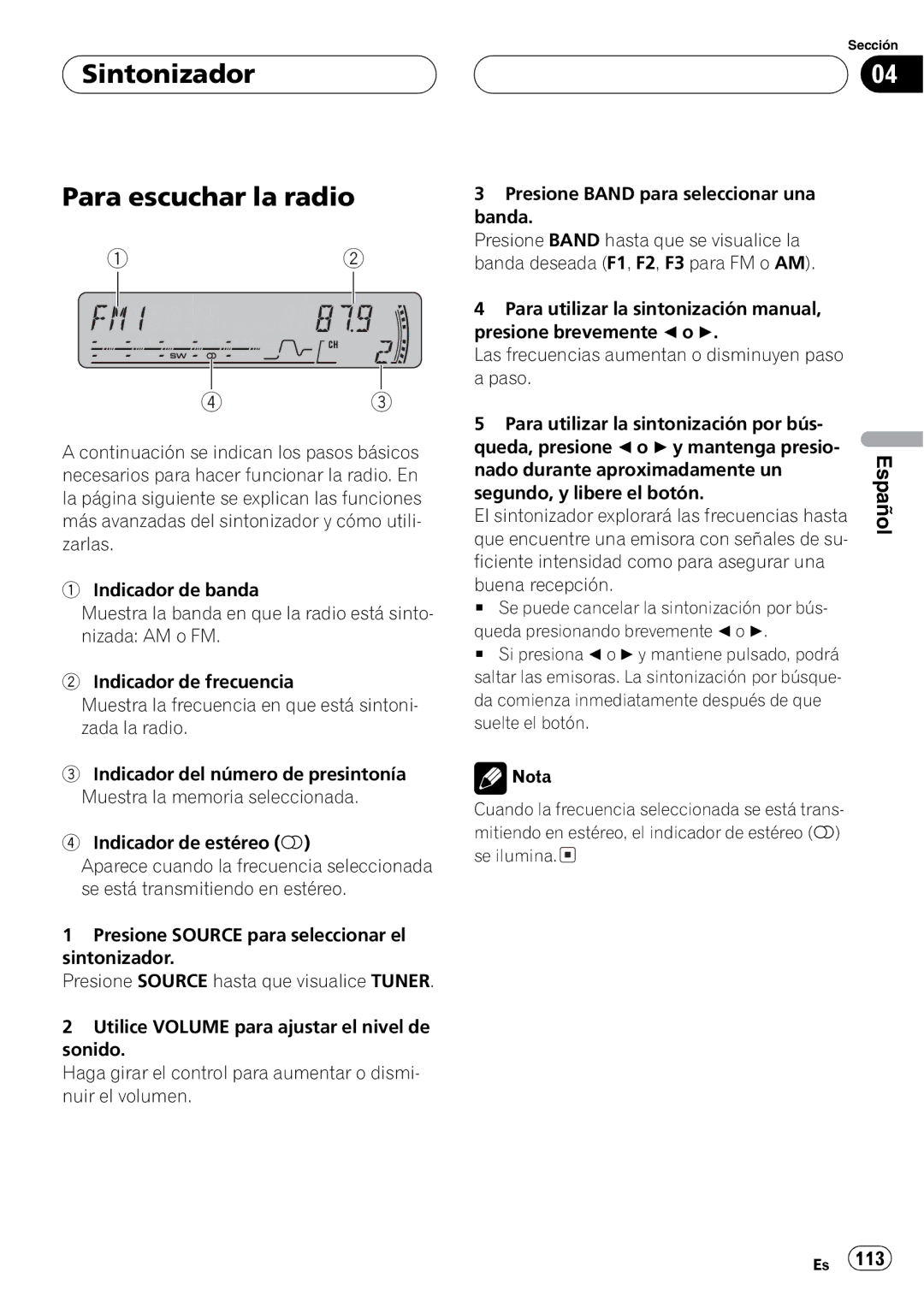 Pioneer DEH-P4800MP operation manual 