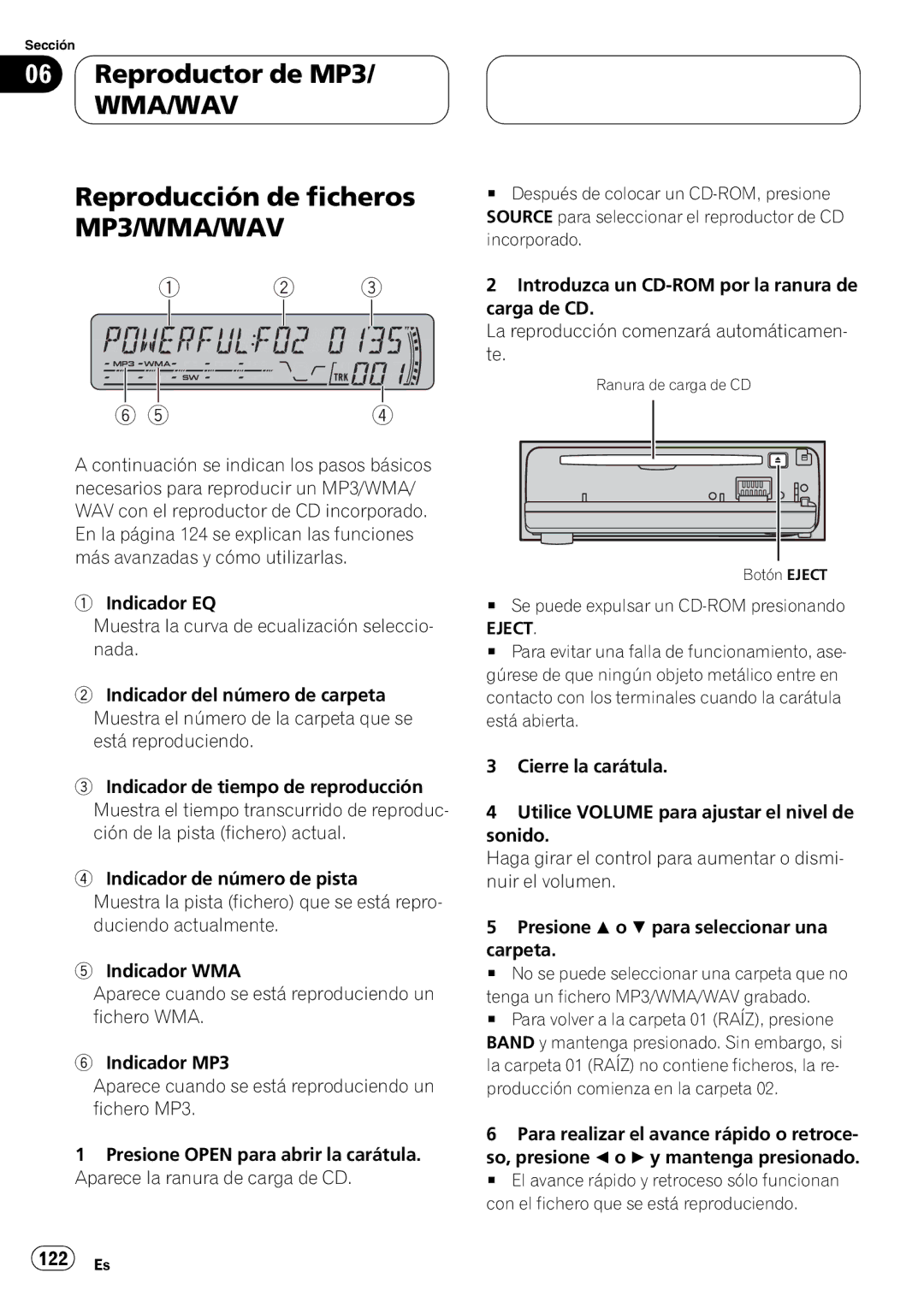 Pioneer DEH-P4800MP operation manual 