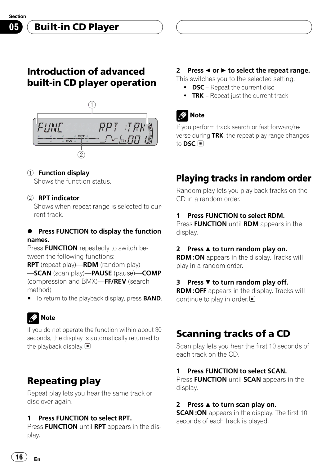 Pioneer DEH-P4800MP operation manual 