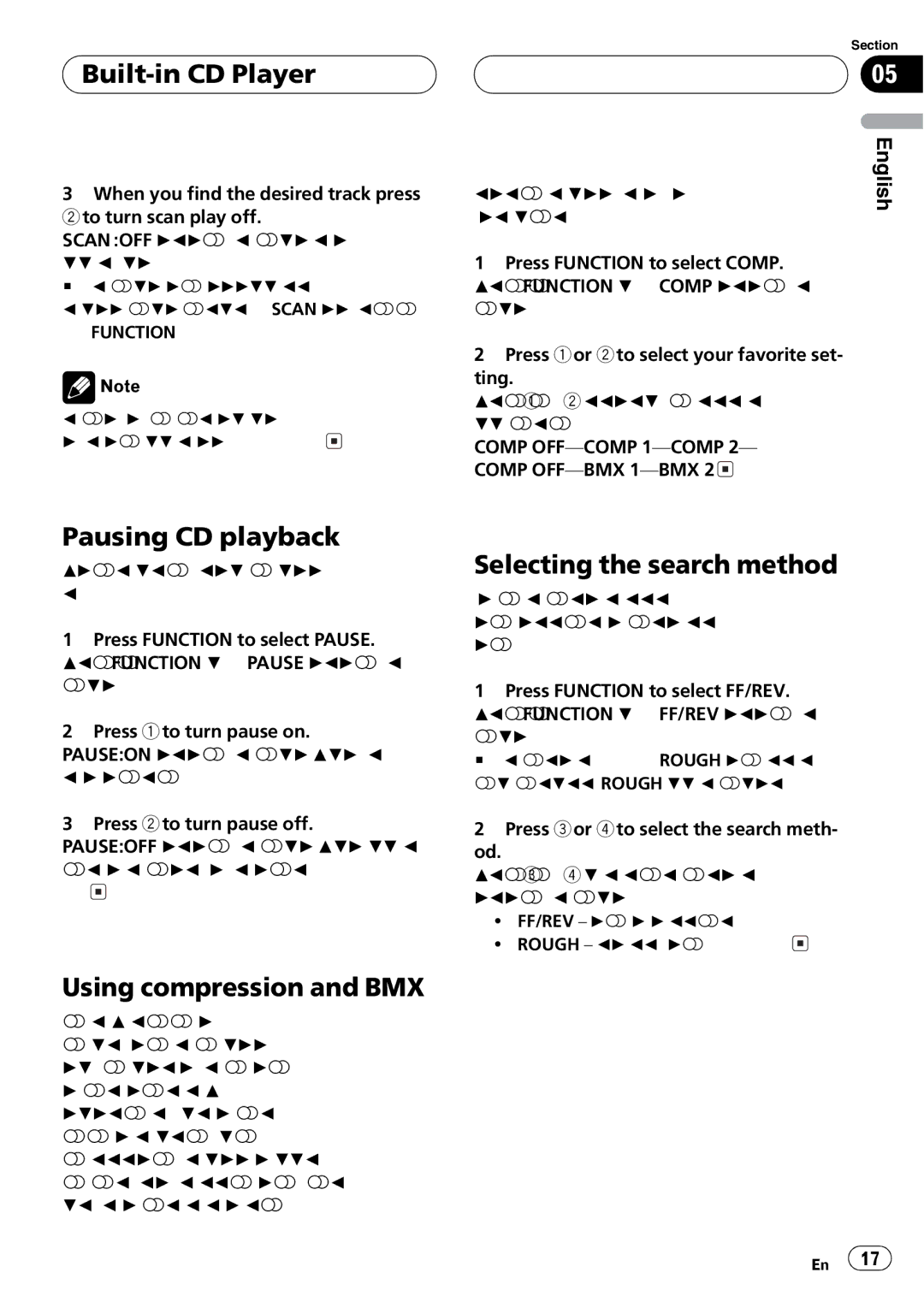 Pioneer DEH-P4800MP operation manual 