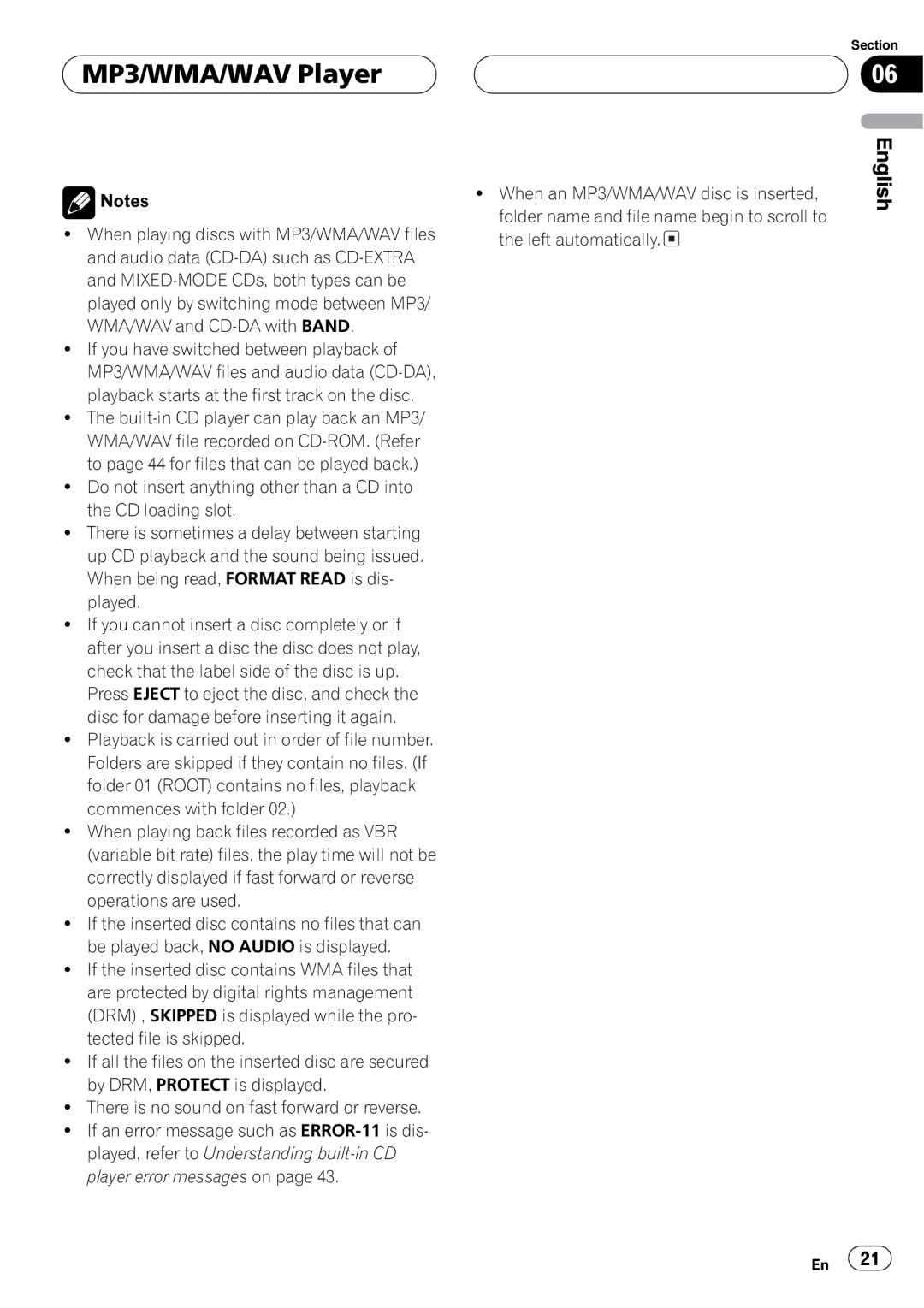 Pioneer DEH-P4800MP operation manual 