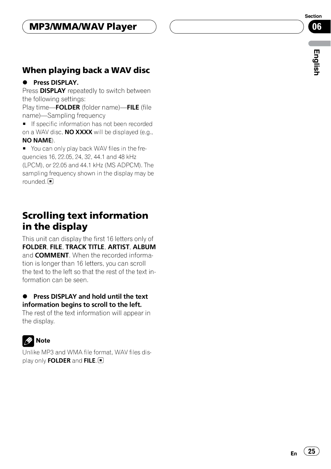 Pioneer DEH-P4800MP operation manual 