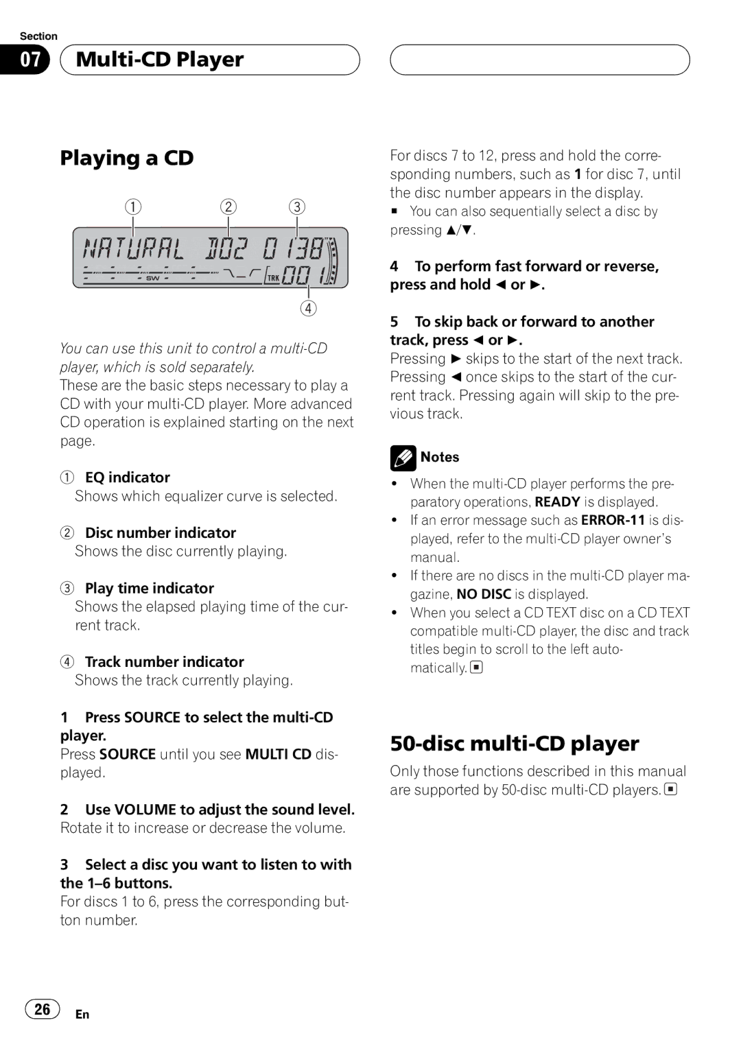 Pioneer DEH-P4800MP operation manual 