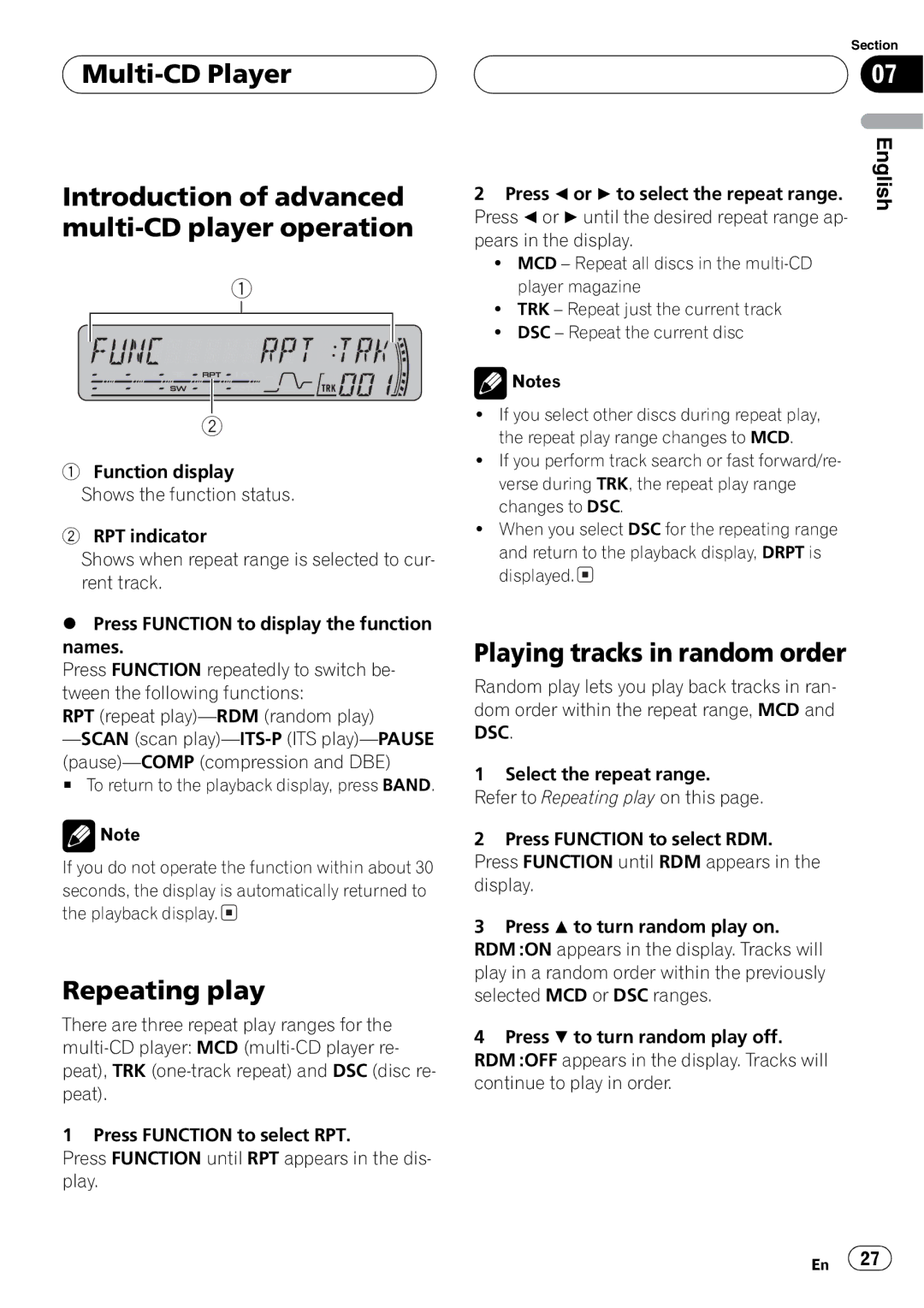 Pioneer DEH-P4800MP operation manual 