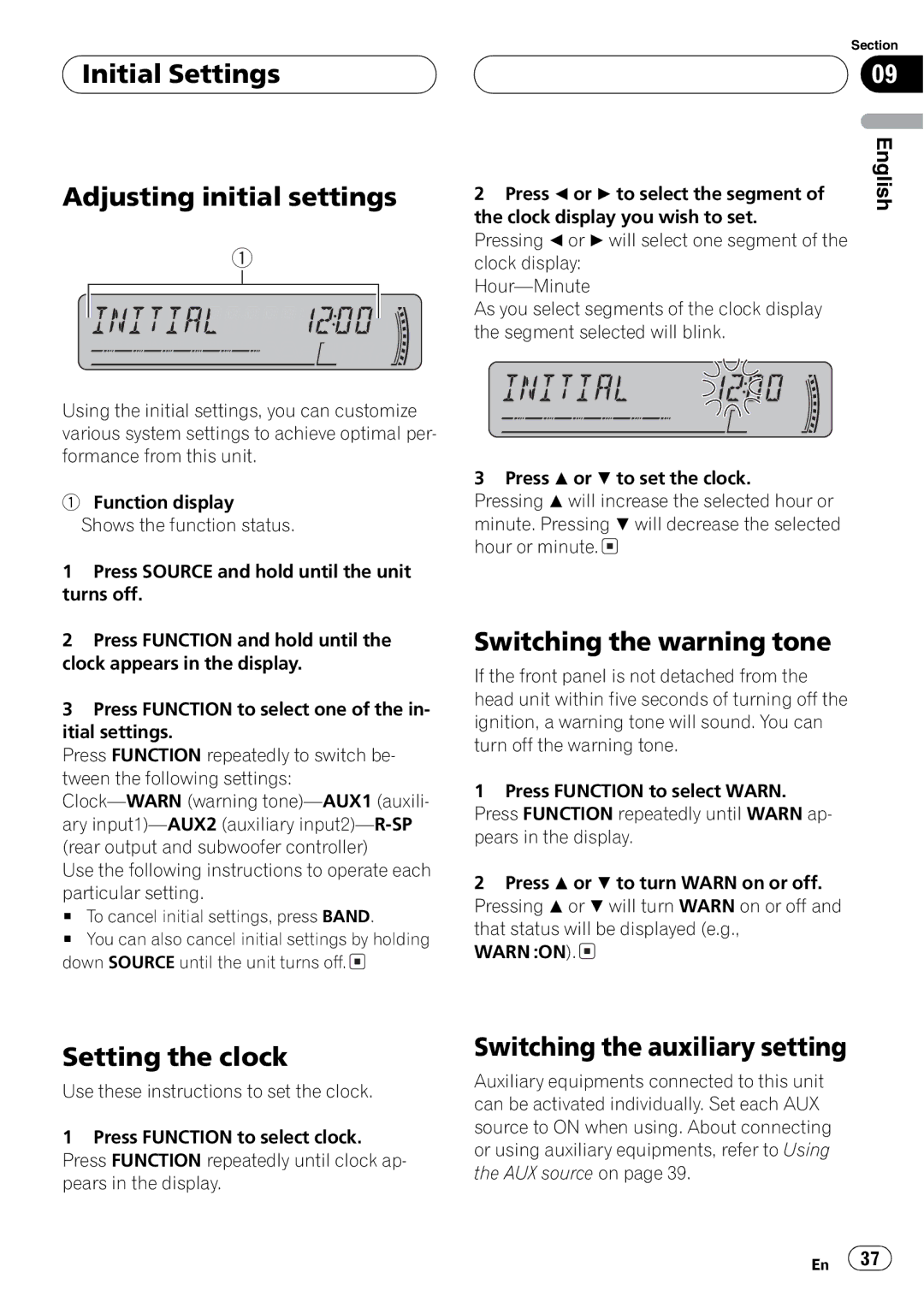 Pioneer DEH-P4800MP operation manual 