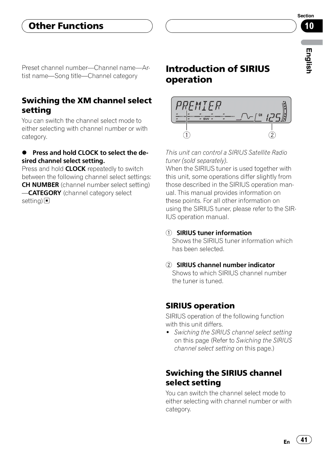 Pioneer DEH-P4800MP operation manual 