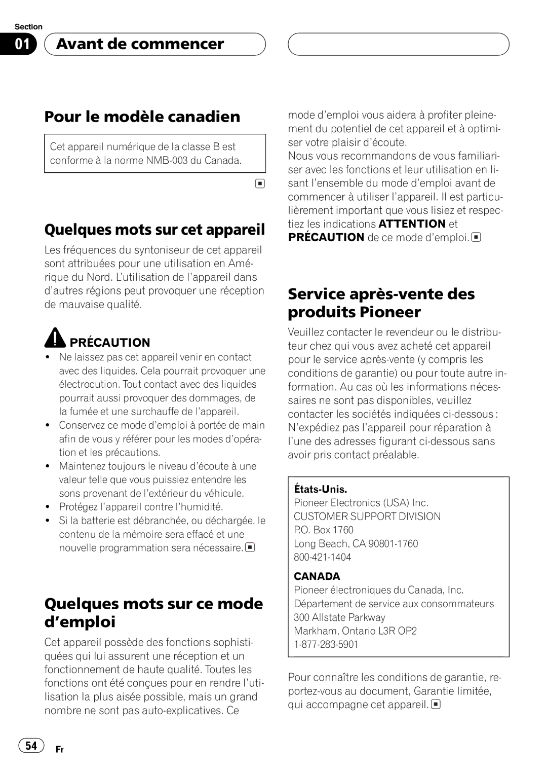 Pioneer DEH-P4800MP operation manual 