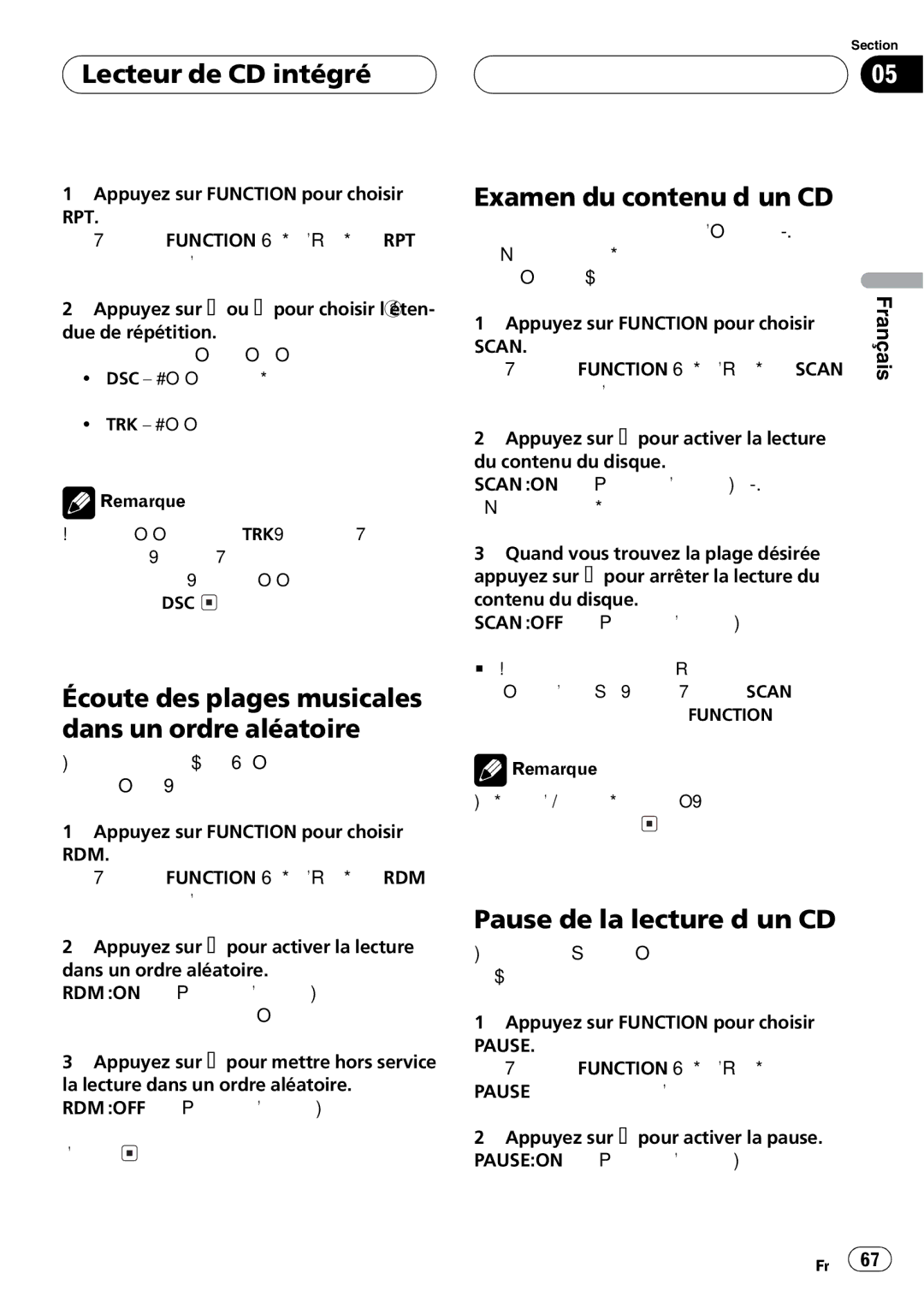 Pioneer DEH-P4800MP operation manual 