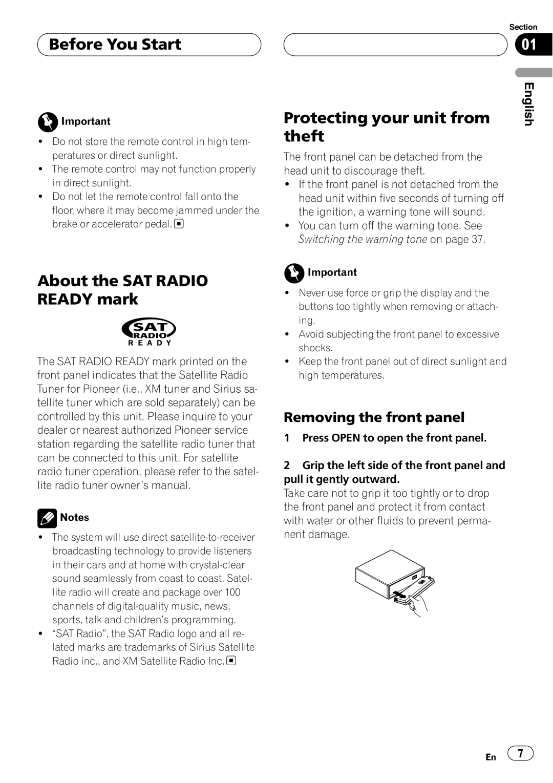 Pioneer DEH-P4800MP operation manual 