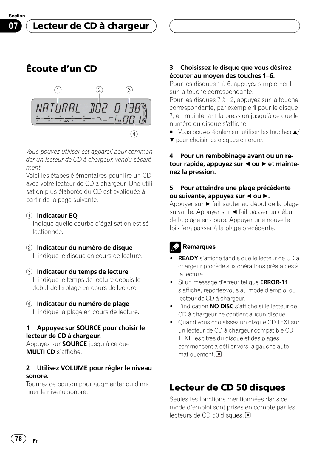 Pioneer DEH-P4800MP operation manual 