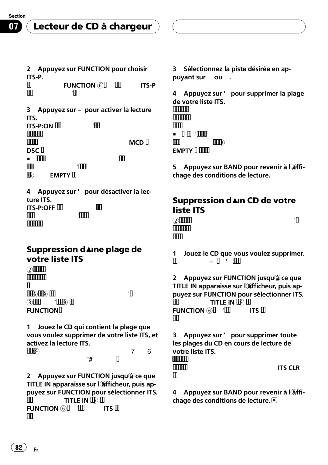 Pioneer DEH-P4800MP operation manual 