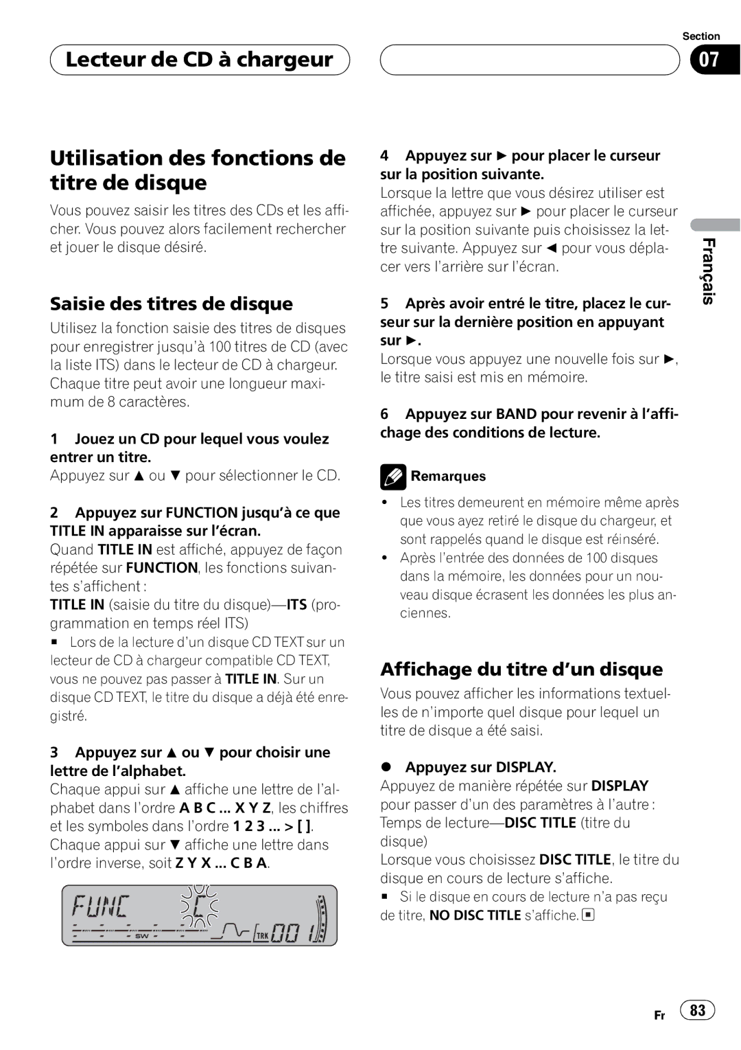 Pioneer DEH-P4800MP operation manual 