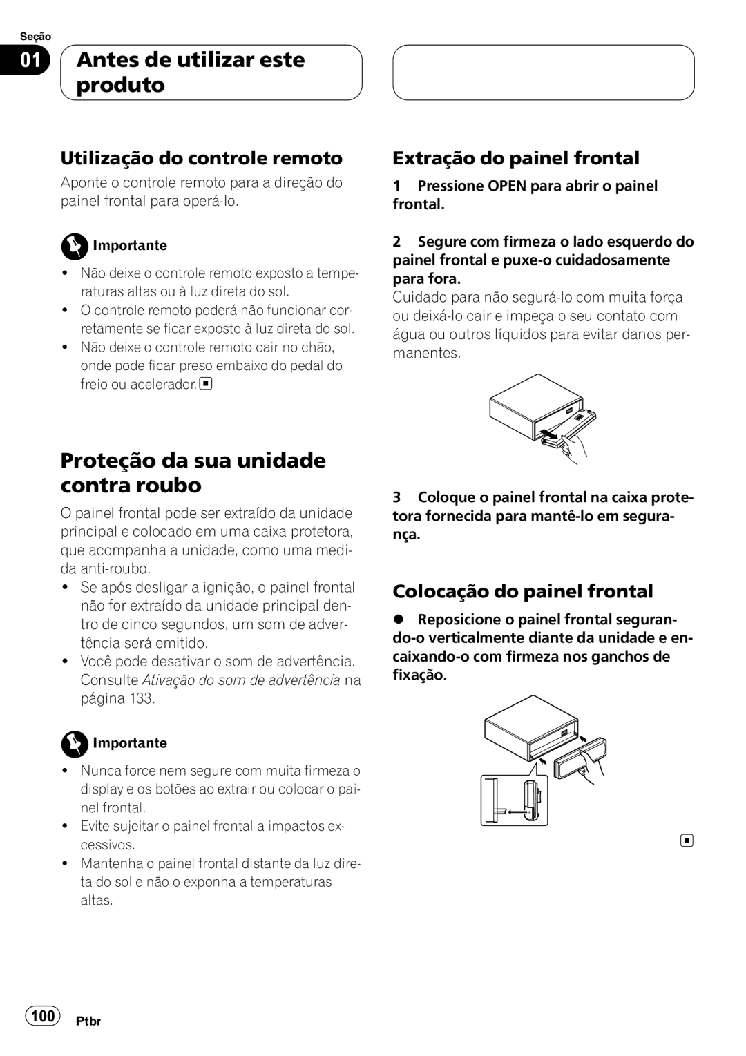 Pioneer DEH-P4850MP operation manual 