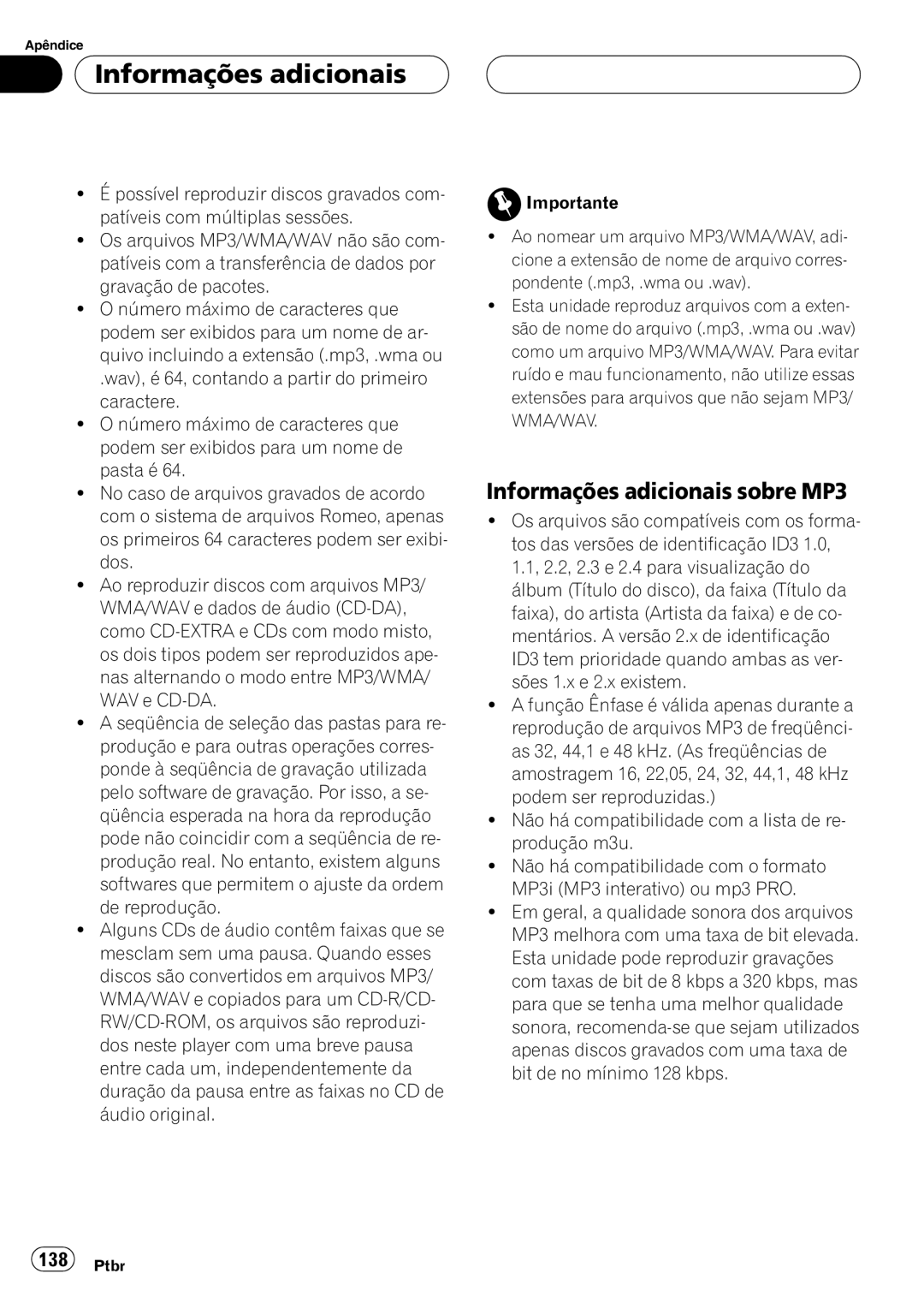 Pioneer DEH-P4850MP operation manual 