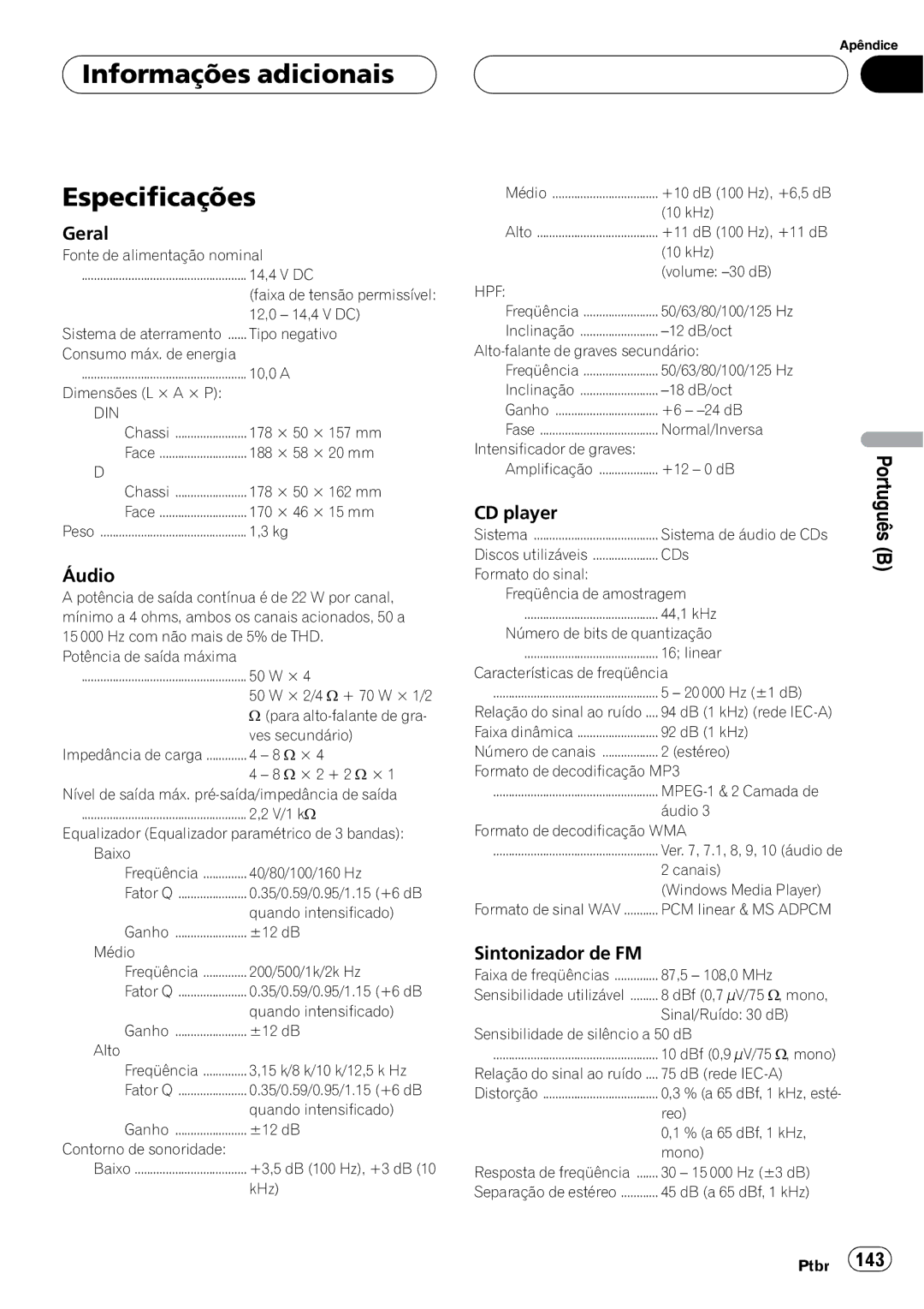 Pioneer DEH-P4850MP operation manual % % 