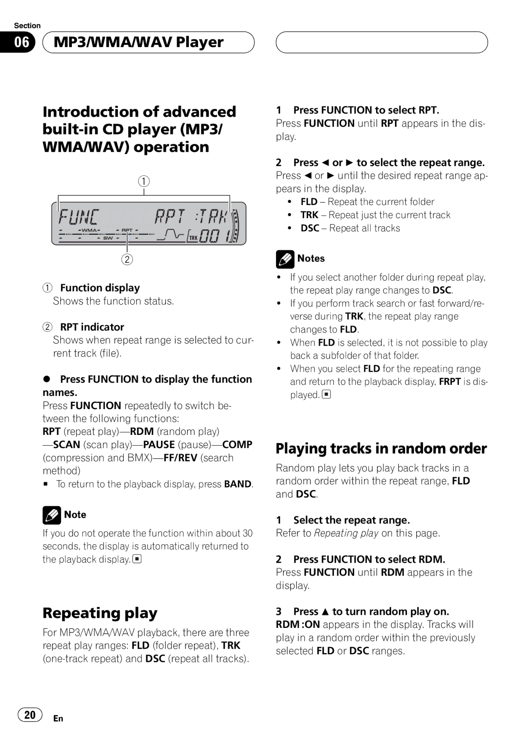 Pioneer DEH-P4850MP operation manual 