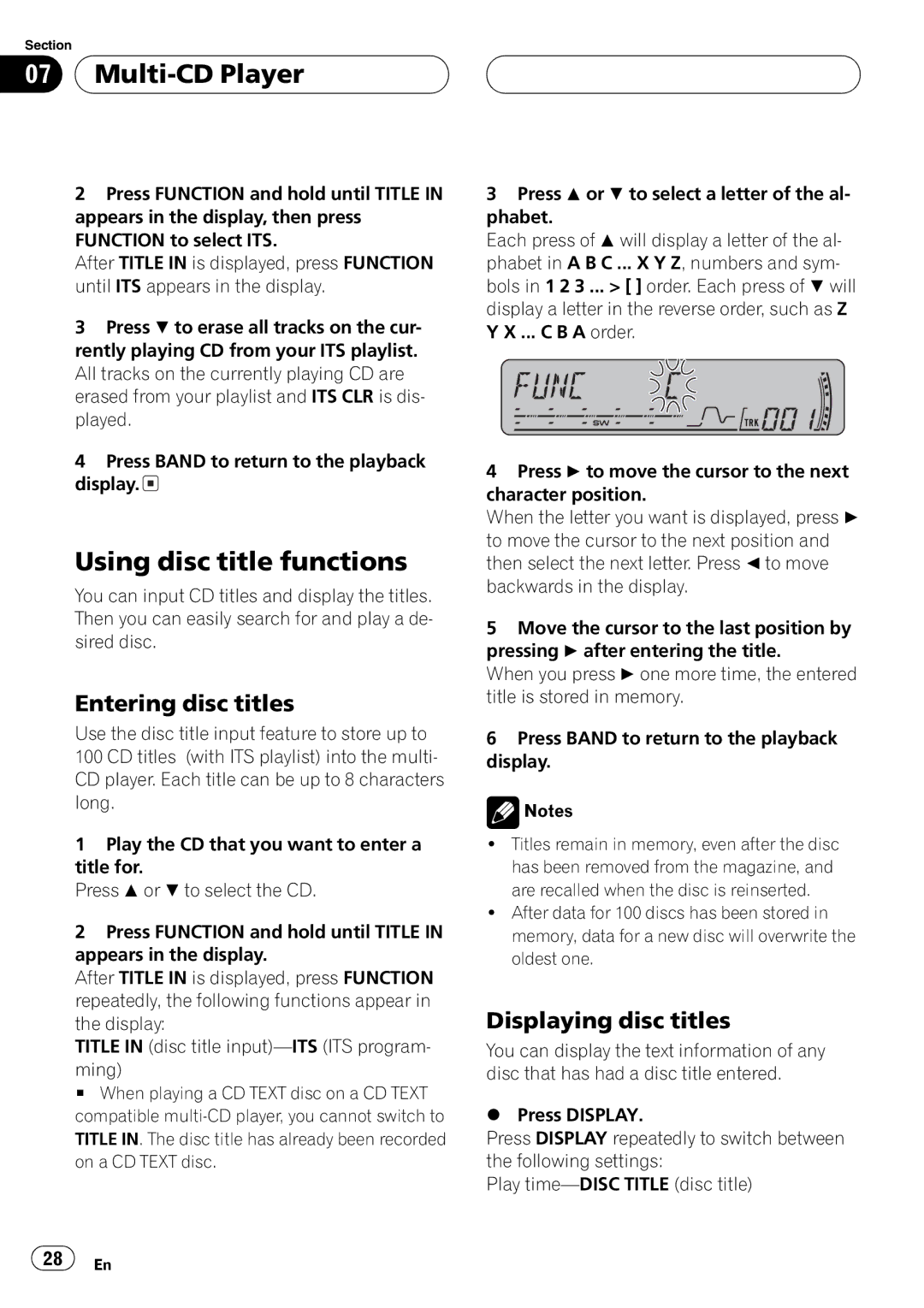 Pioneer DEH-P4850MP operation manual 