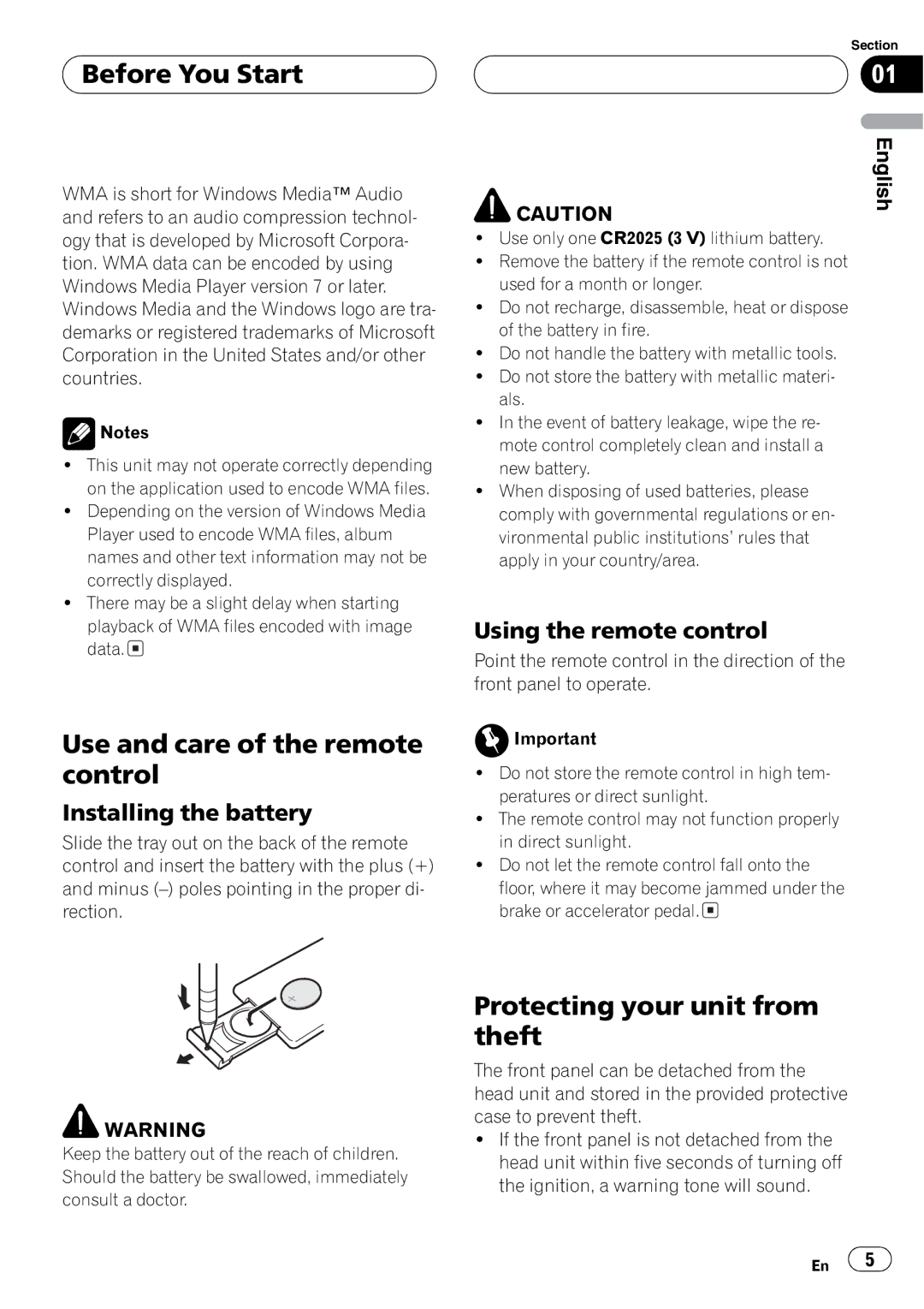 Pioneer DEH-P4850MP operation manual 