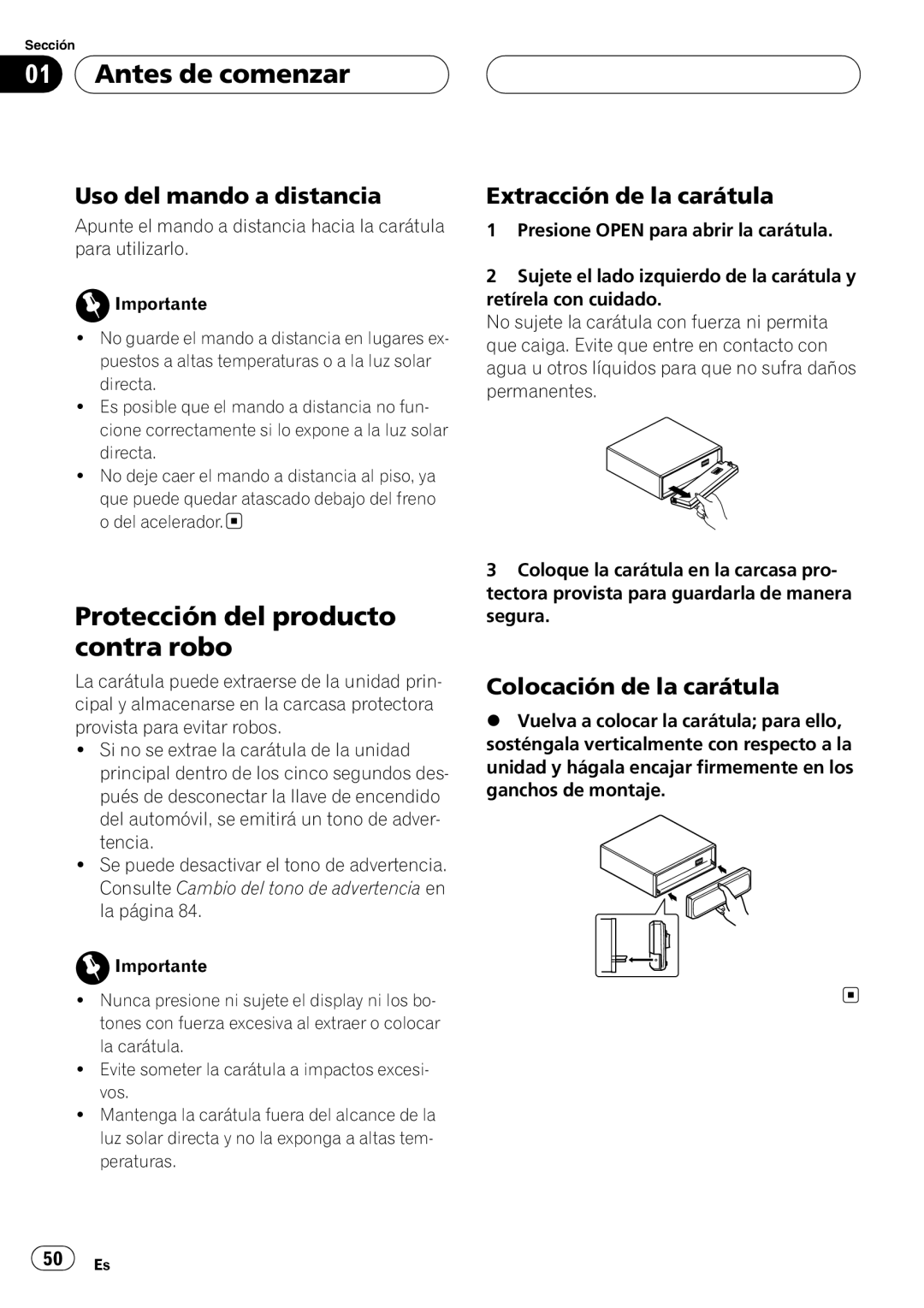 Pioneer DEH-P4850MP operation manual 