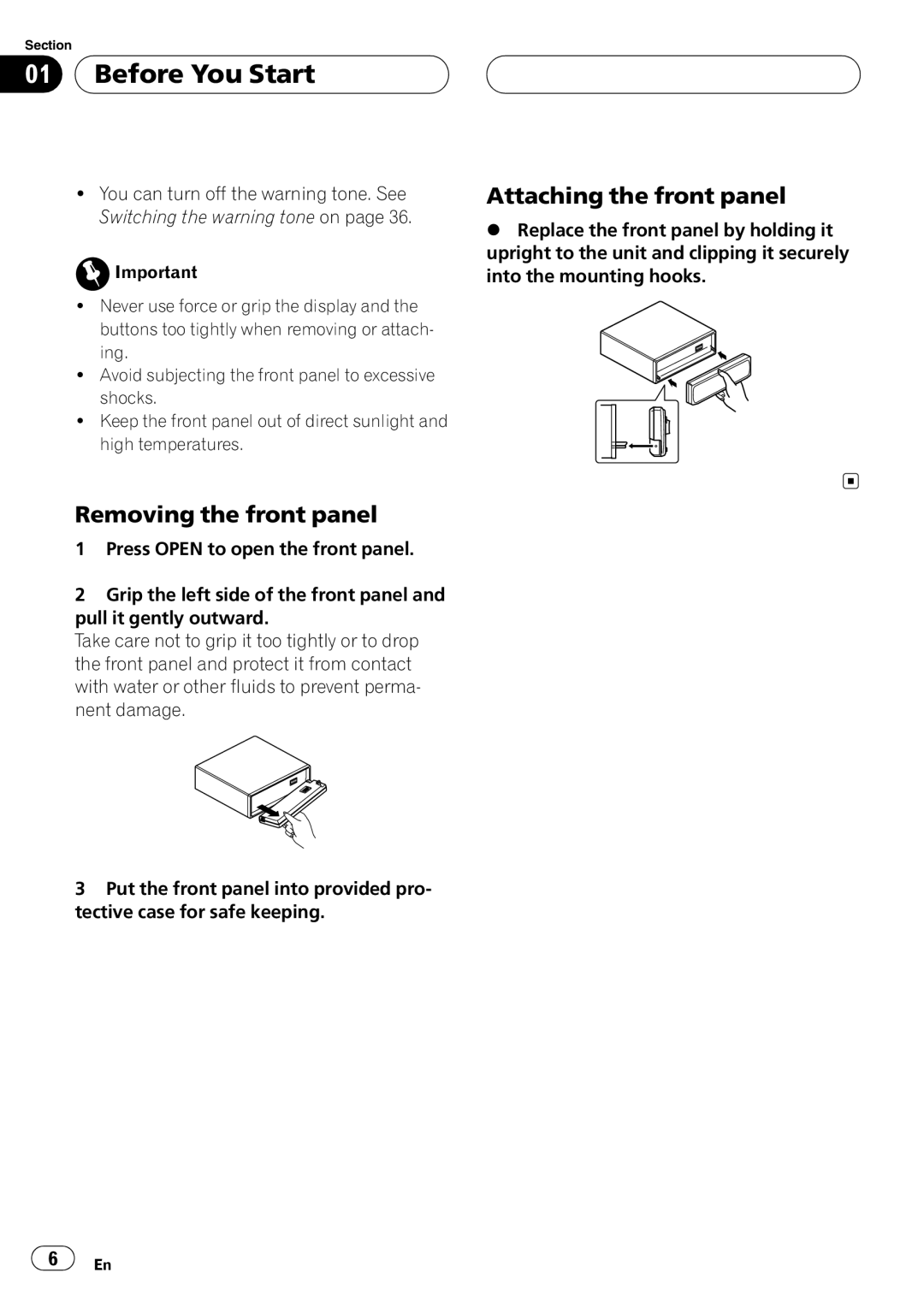 Pioneer DEH-P4850MP operation manual 