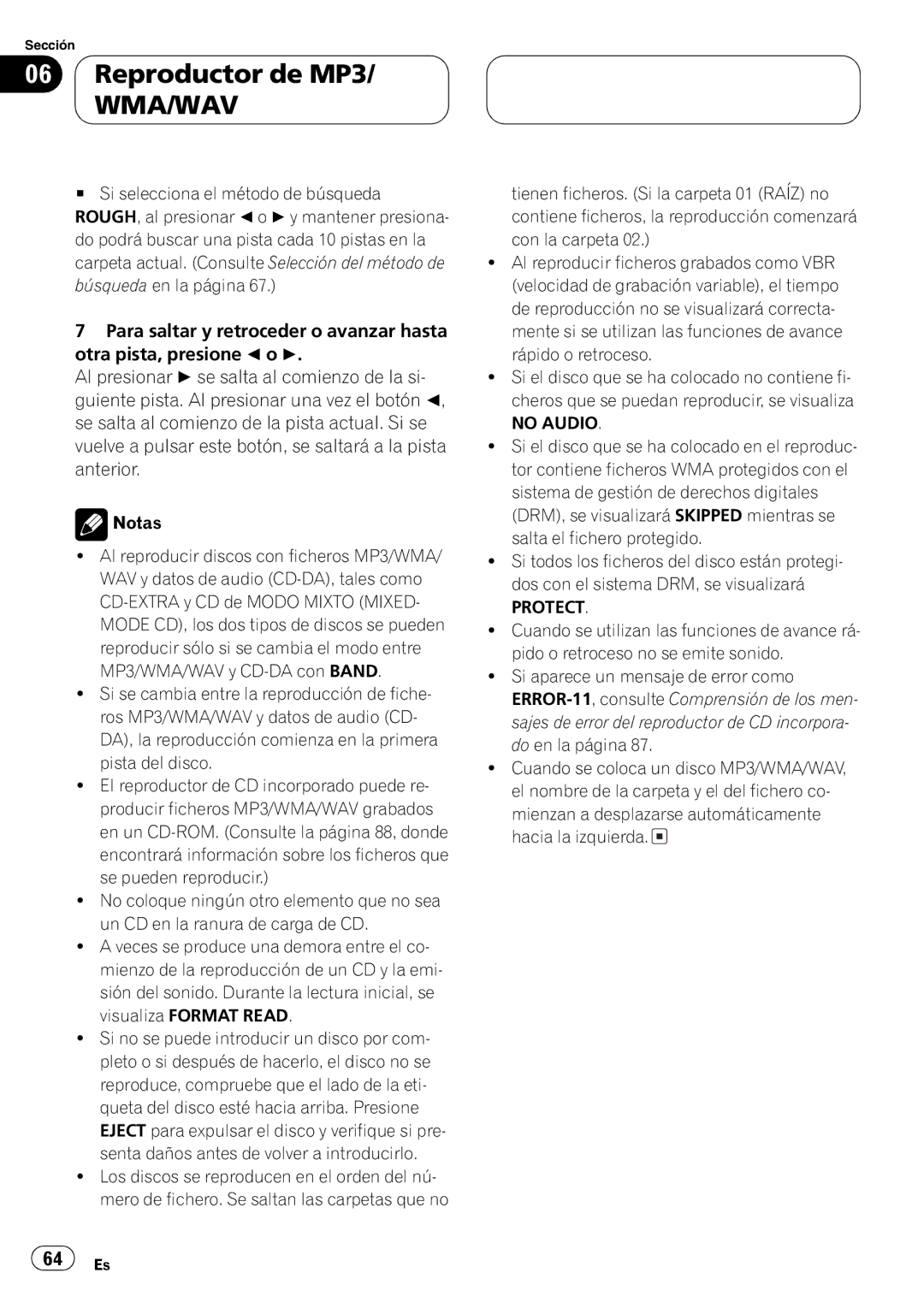 Pioneer DEH-P4850MP operation manual 