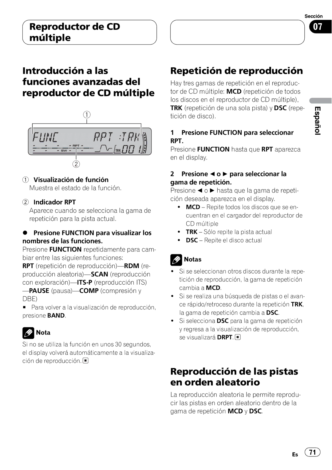 Pioneer DEH-P4850MP operation manual + + 