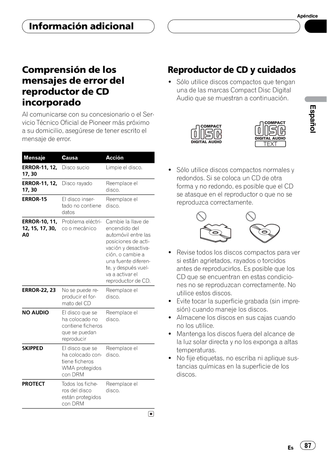 Pioneer DEH-P4850MP operation manual 