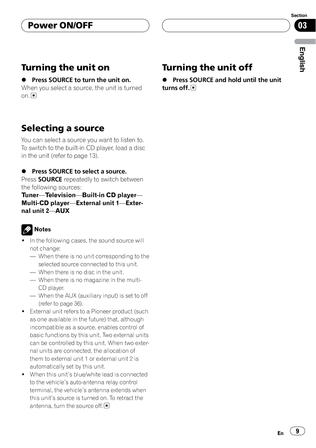 Pioneer DEH-P4850MP operation manual 