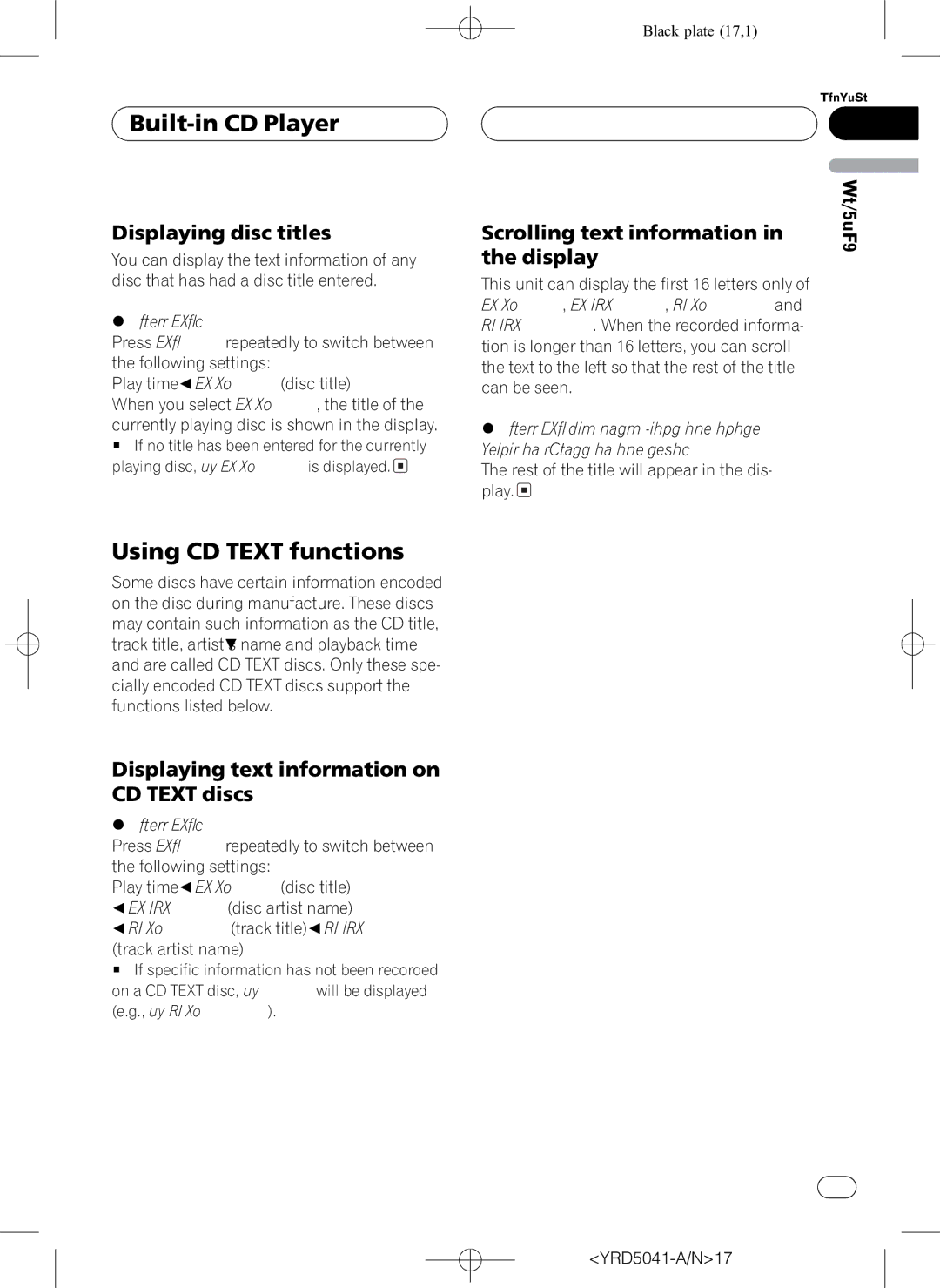 Pioneer DEH-P4850MPH operation manual 