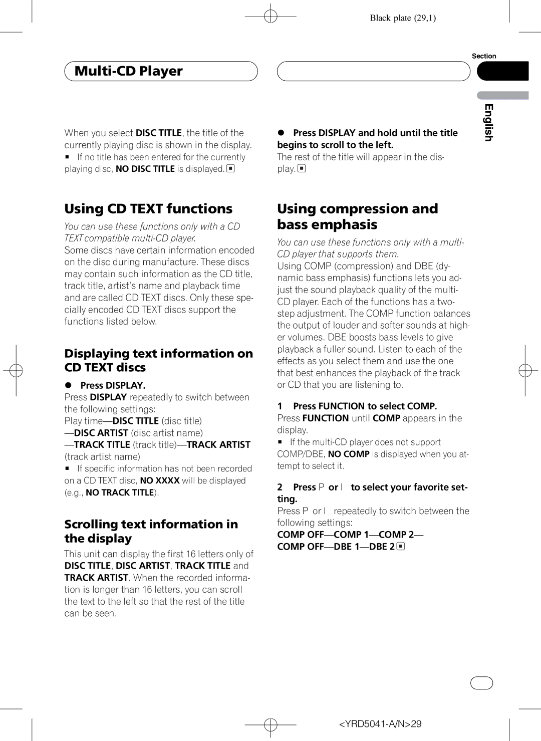 Pioneer DEH-P4850MPH operation manual 