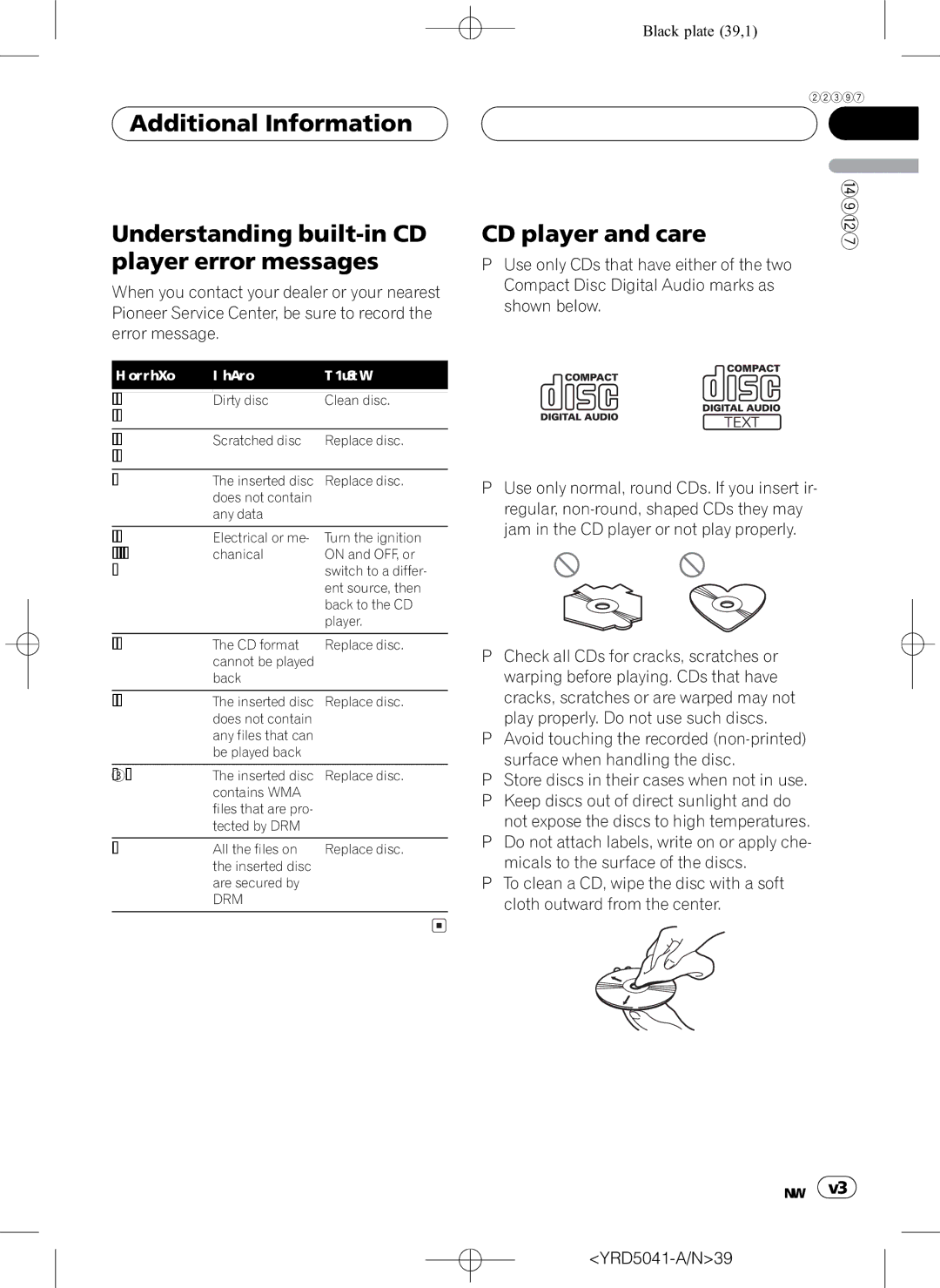 Pioneer DEH-P4850MPH operation manual 